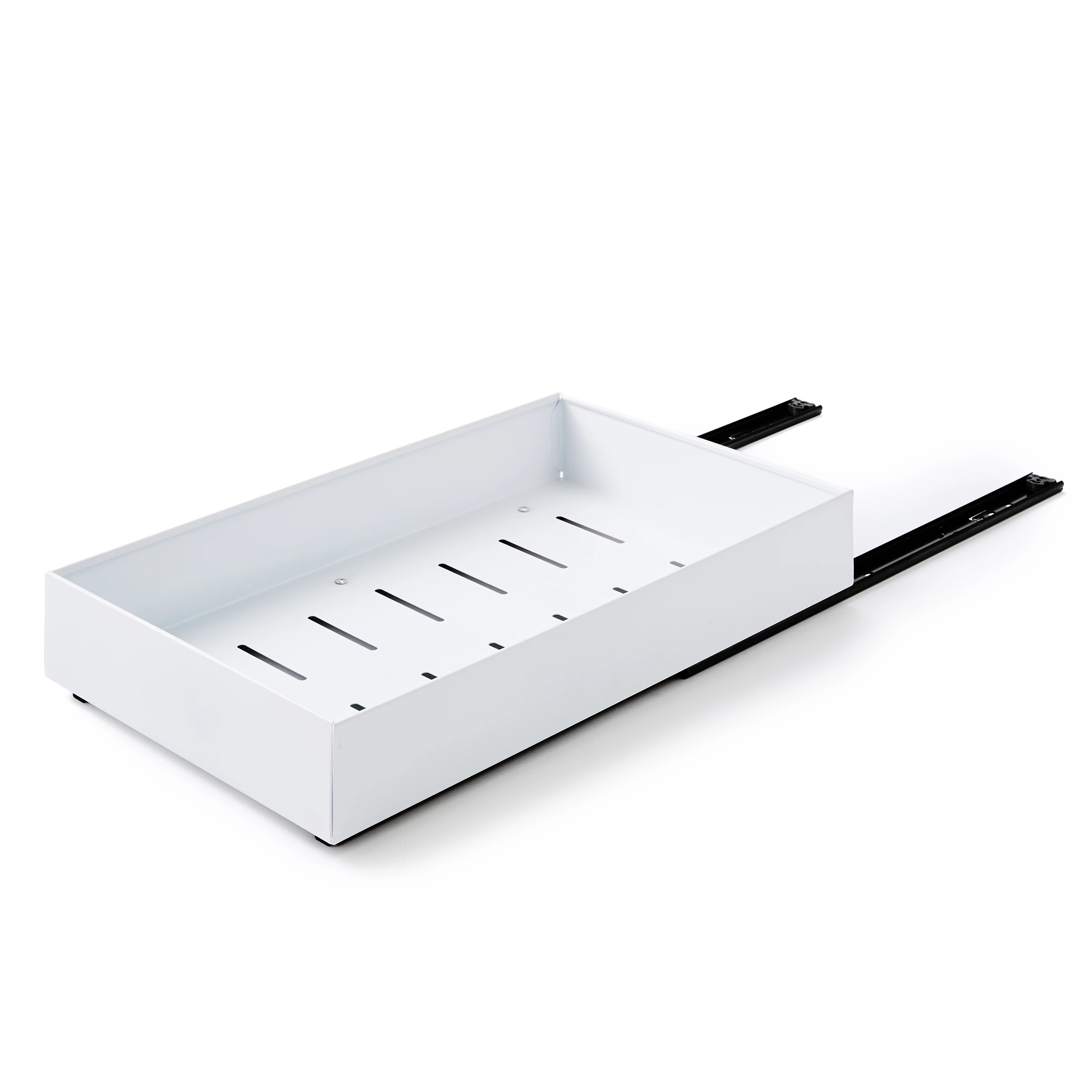 9 Set of 3 Pull-Out Drawers - White, 9 of 10