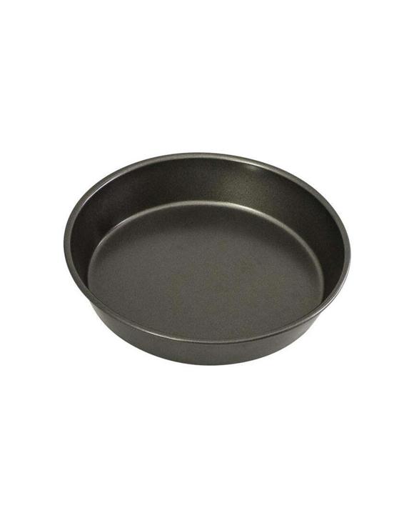 Bakemaster Deep Pie Pan 23cm Carbon Steel Double Non-stick Oven Safe 260c - Grey