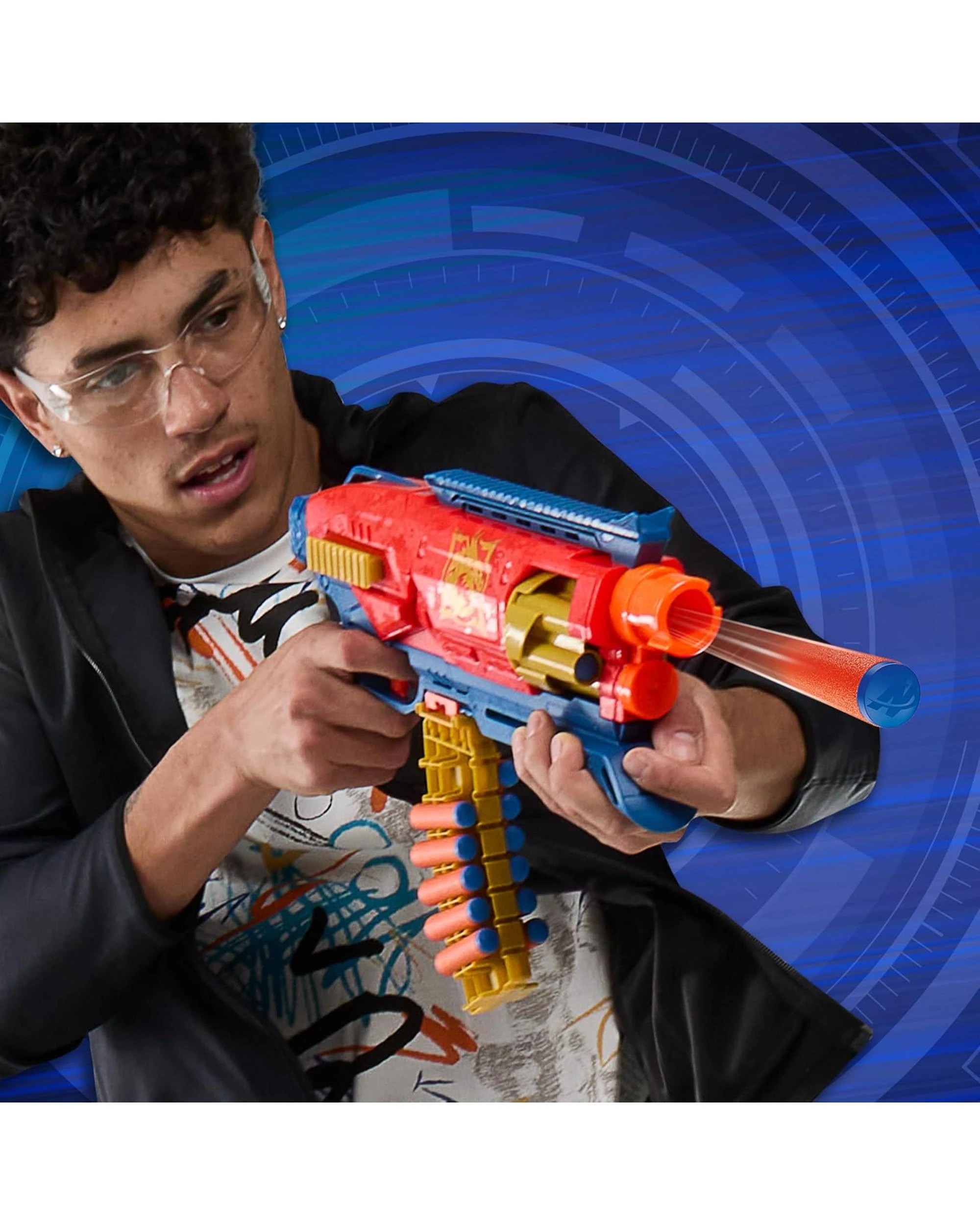 3 NERF Loadout Shadowspeed Recon Dart Blaster, 3 of 6