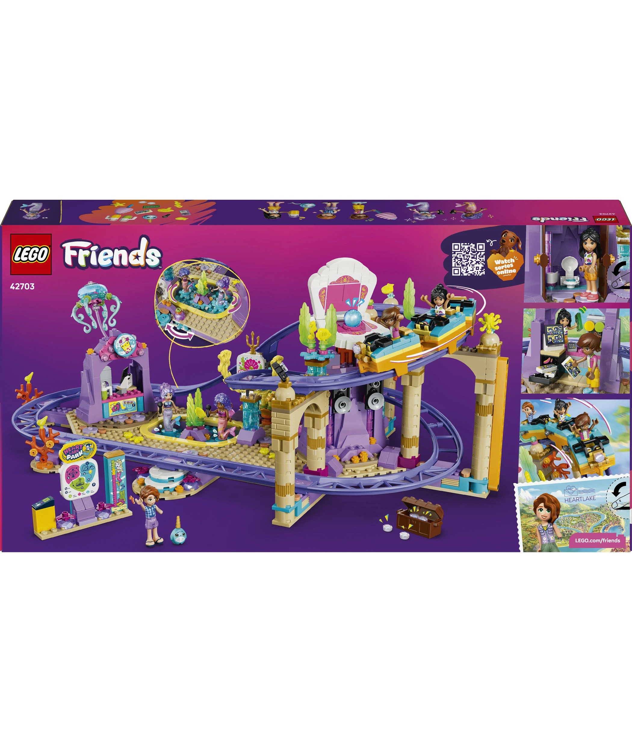 9 LEGO Friends Mermaid Roller Coaster Ride 42703, 9 of 9