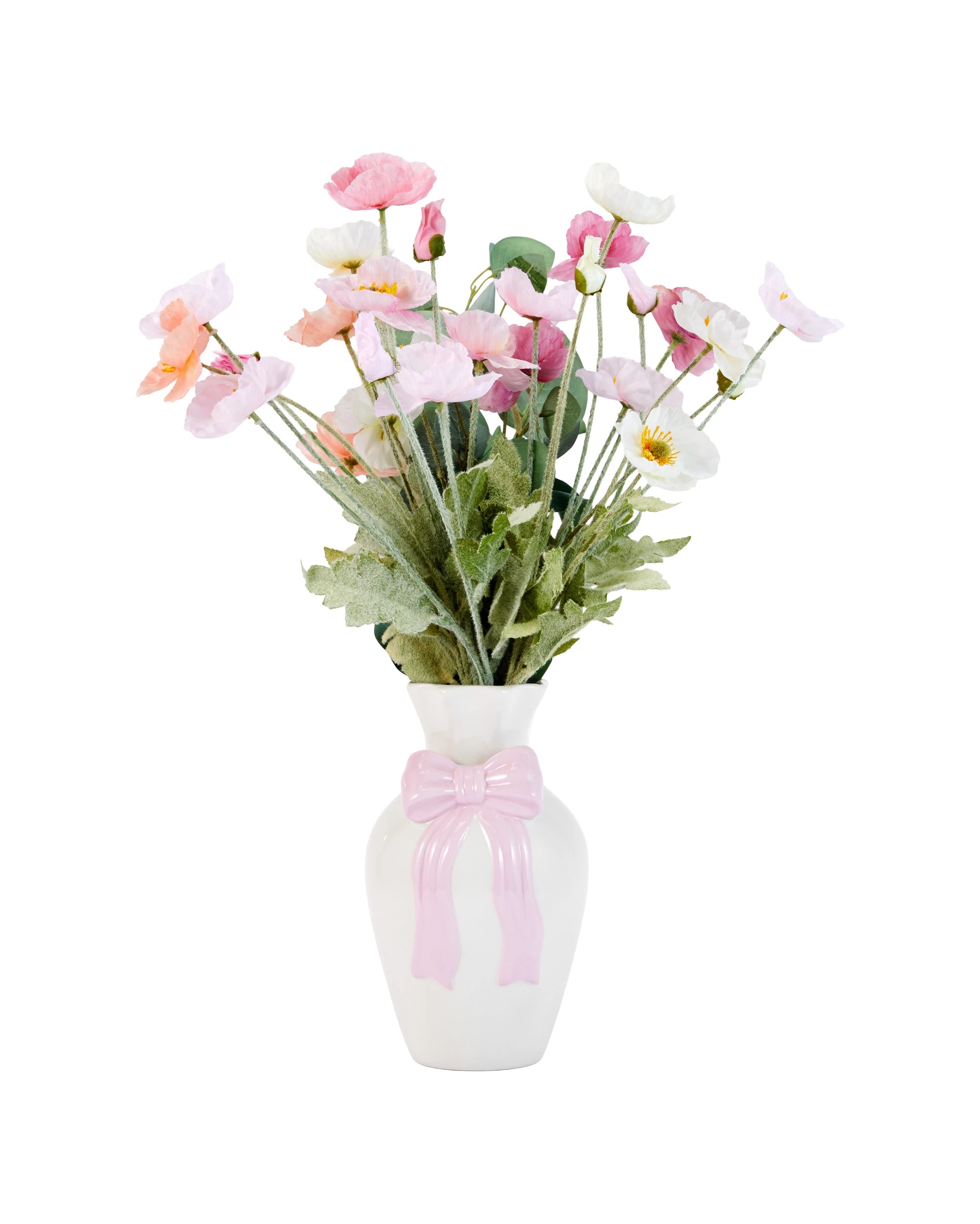 1 Ceramic Bow Vase, 1 of 5