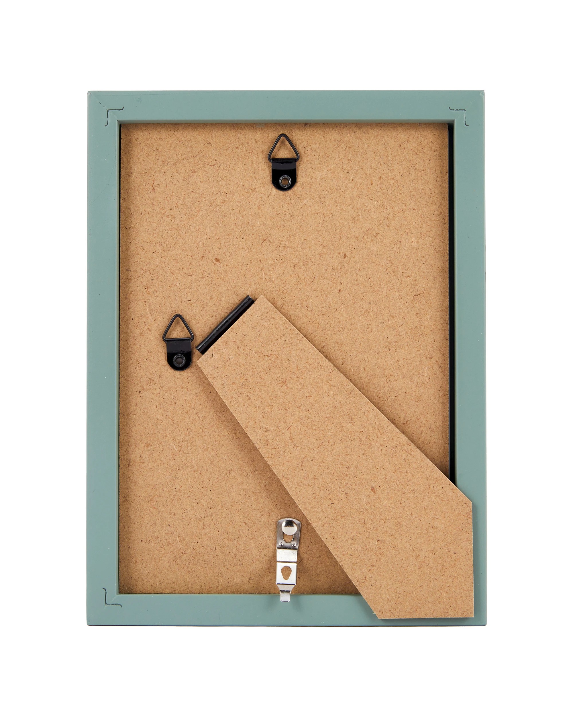 4 Scallop Photo Frame - 5in. x 7in., Green, 4 of 5