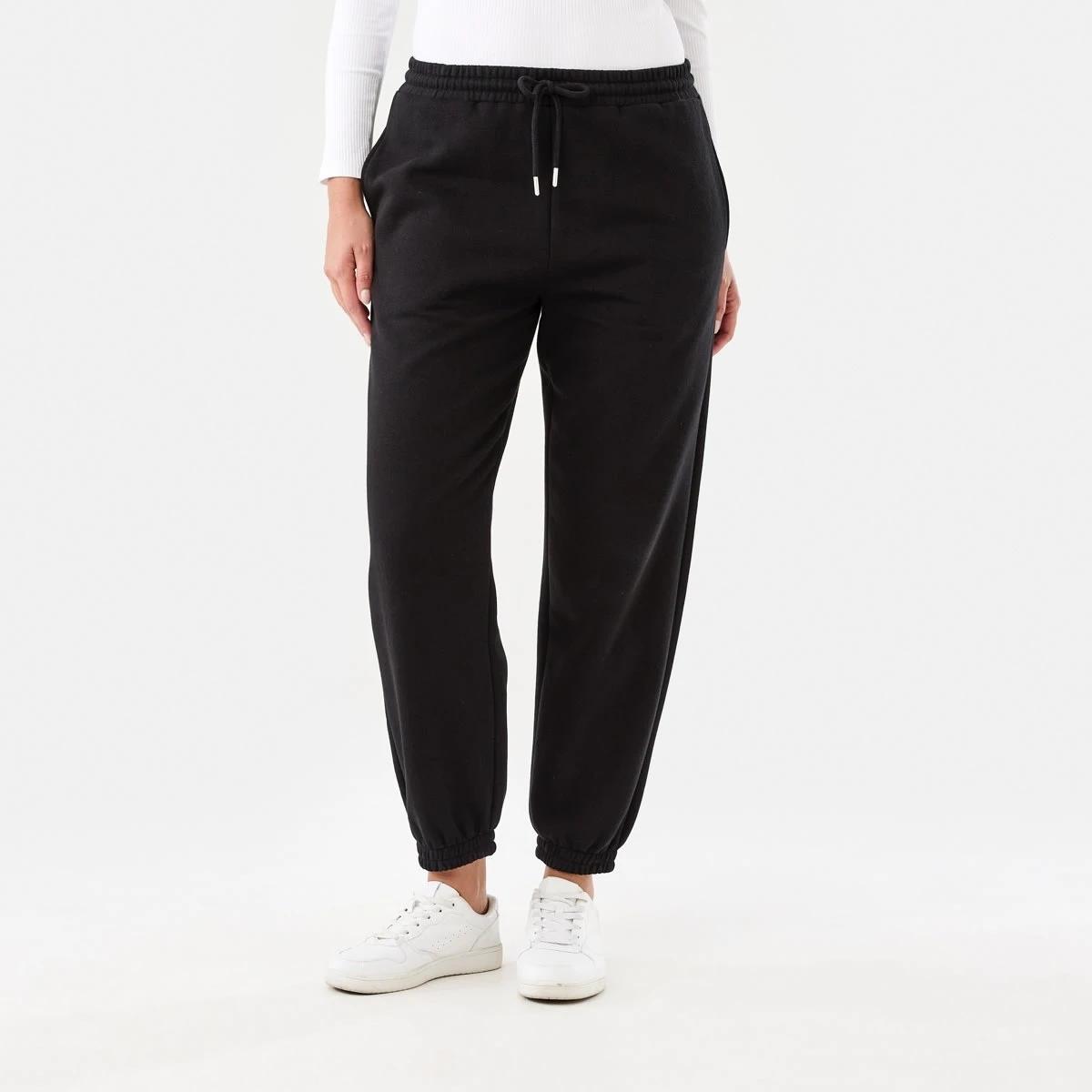 1 Tracksuit Cuff Joggers Black, 1 of 6