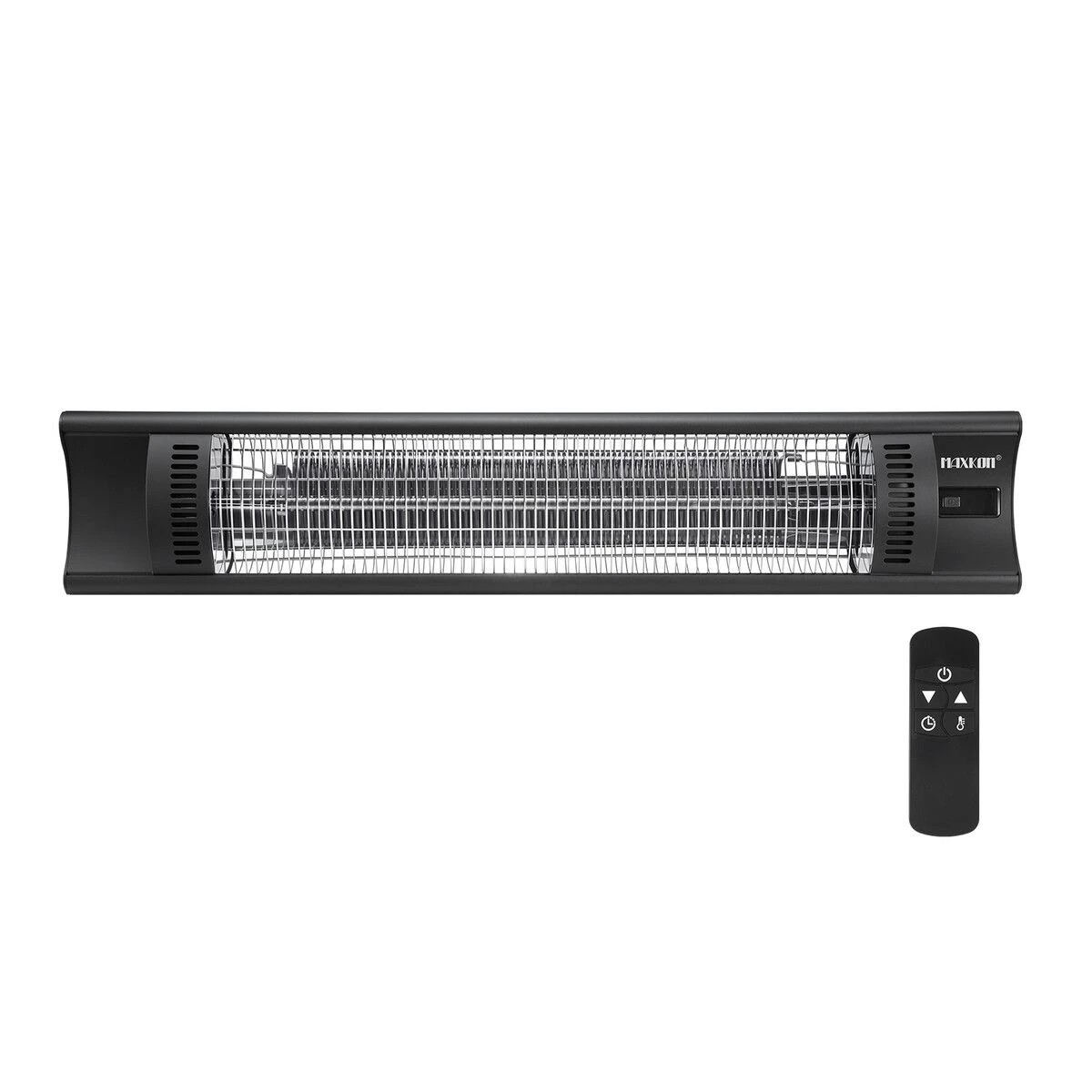 1 Maxkon 2000W IP55 Infrared Heater Carbon Fibre Wall Mount Patio Warmer, 1 of 8