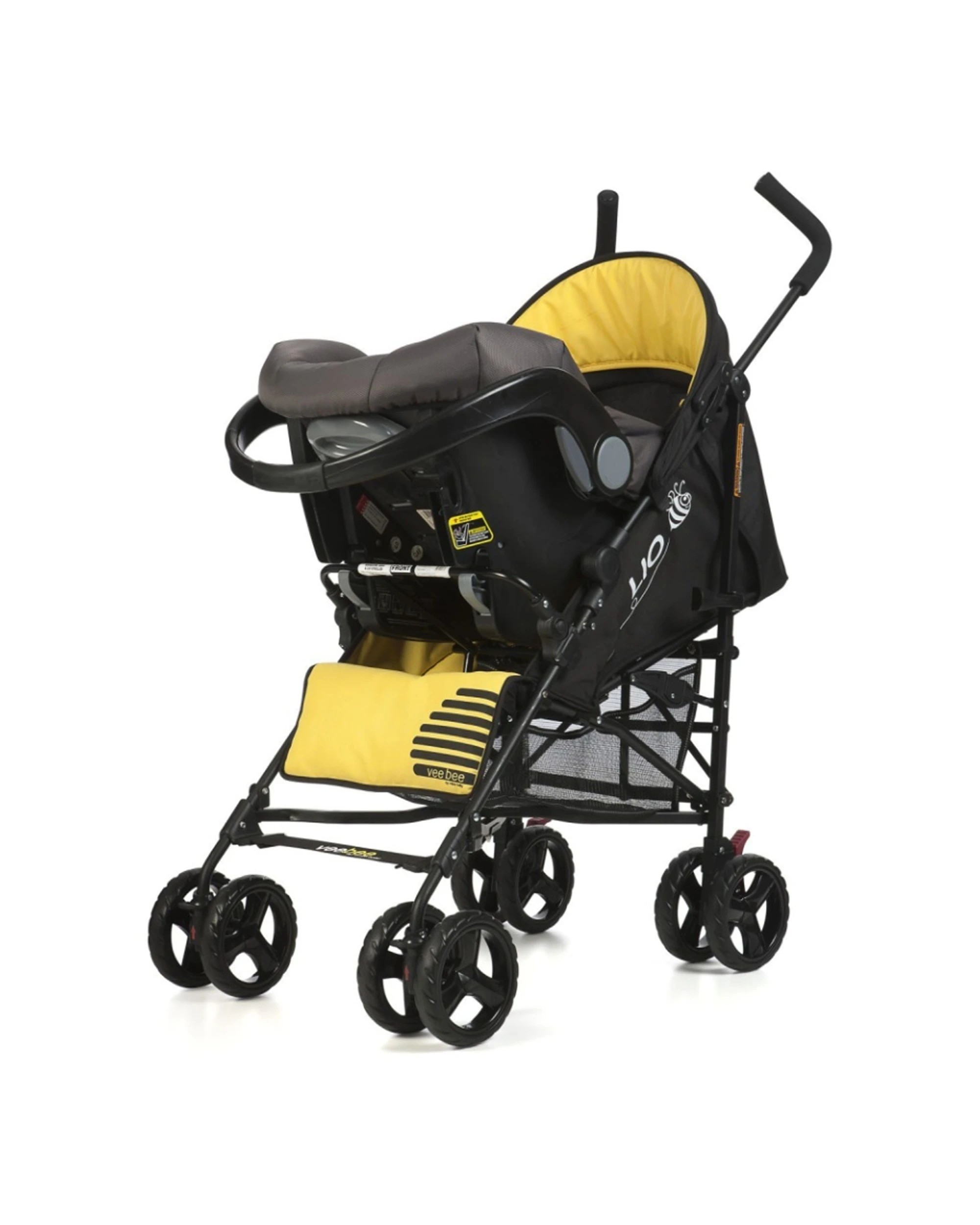 1 VeeBee Babylove Snap-N-Go Car Capsule Adaptor For Navigator Nav 4 Lio Pram - Multi, 1 of 2