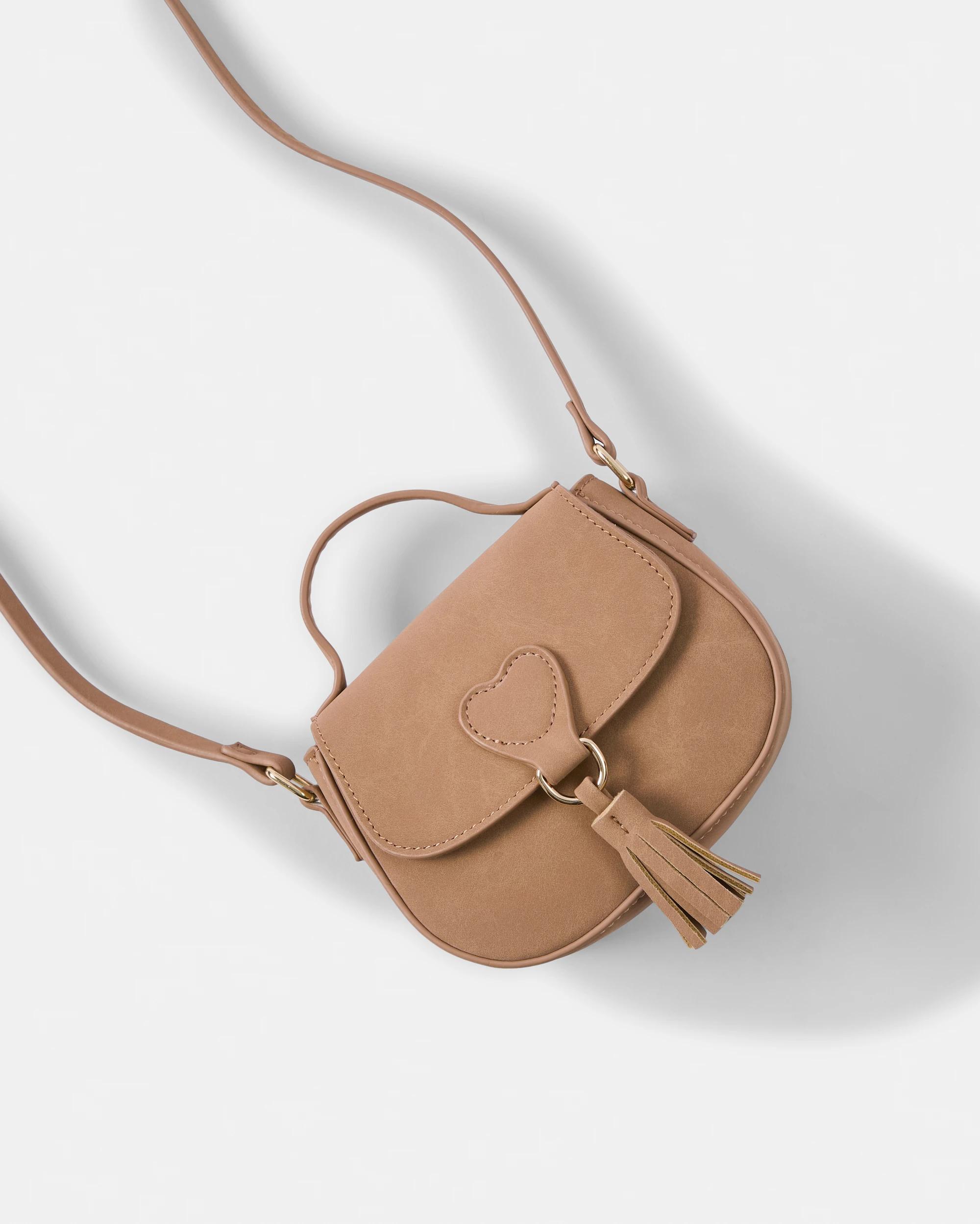 3 Mini Crossbody Suede Bag Brn Bag, 3 of 5