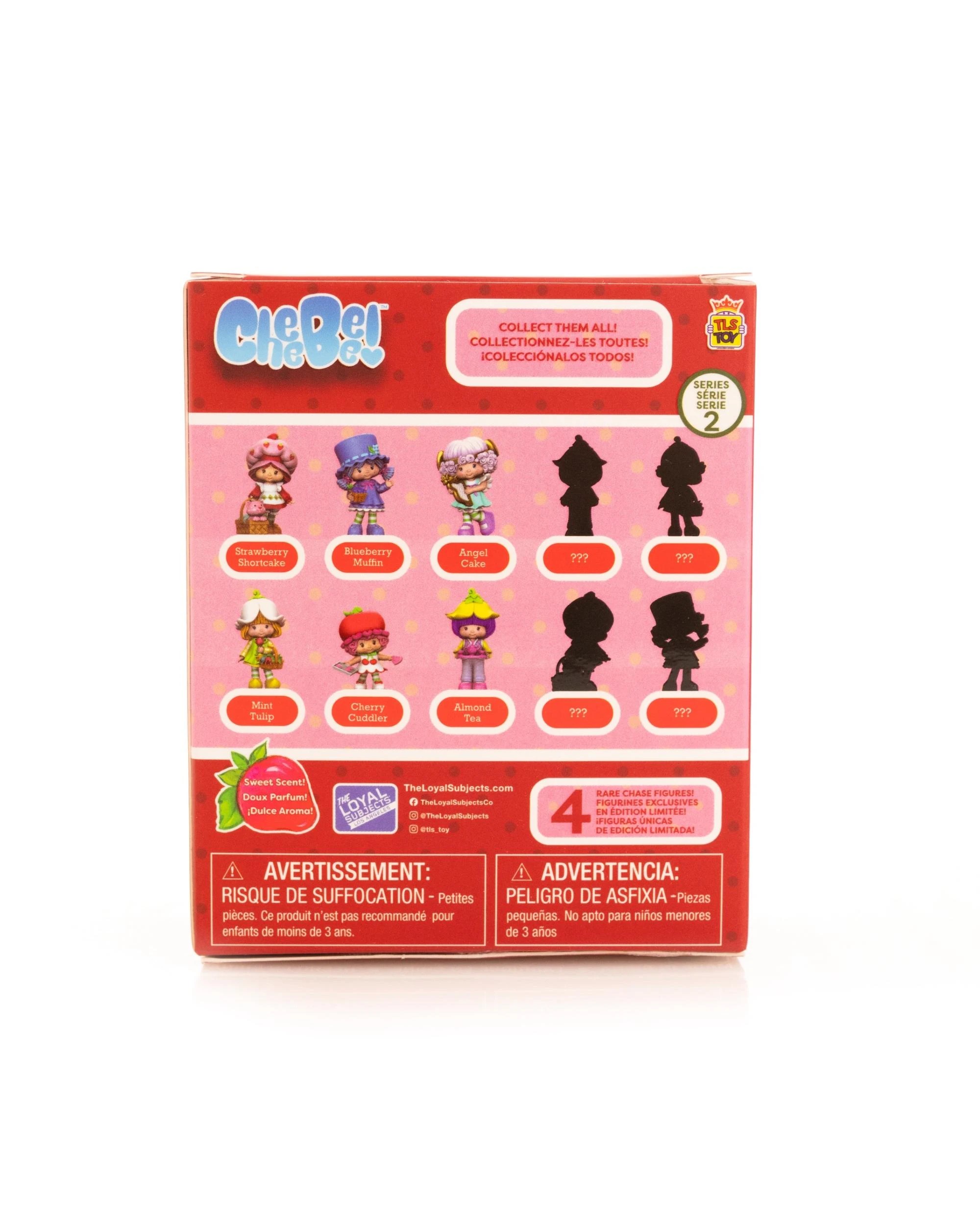 4 The World of Strawberry Shortcake CheeBee Series 2 Cherry Cuddler 2.5 inch Figure, 4 of 4