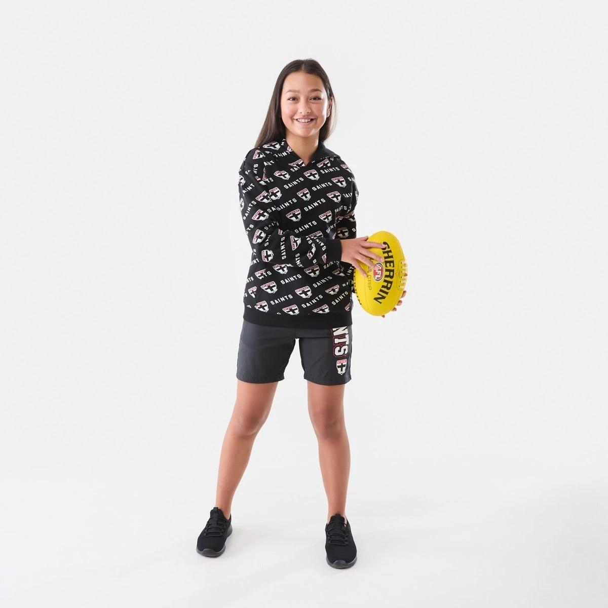 1 Official AFL Kids All Over Print Hoodie St Kilda, 1 of 10