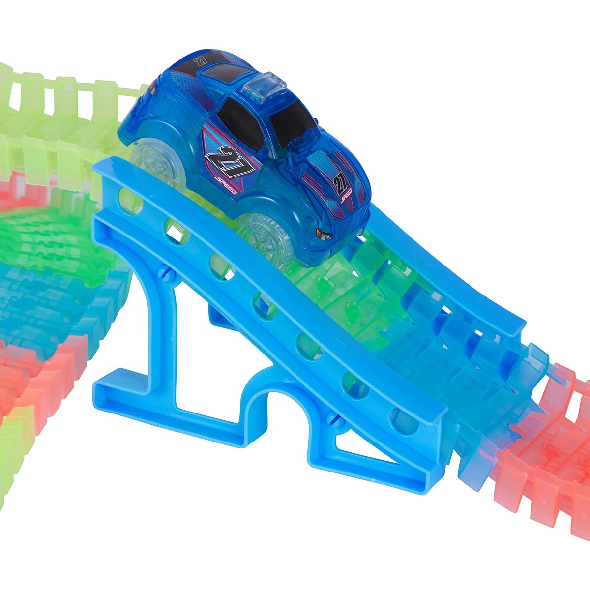 6 264 Piece Glow Track Playset, 6 of 10