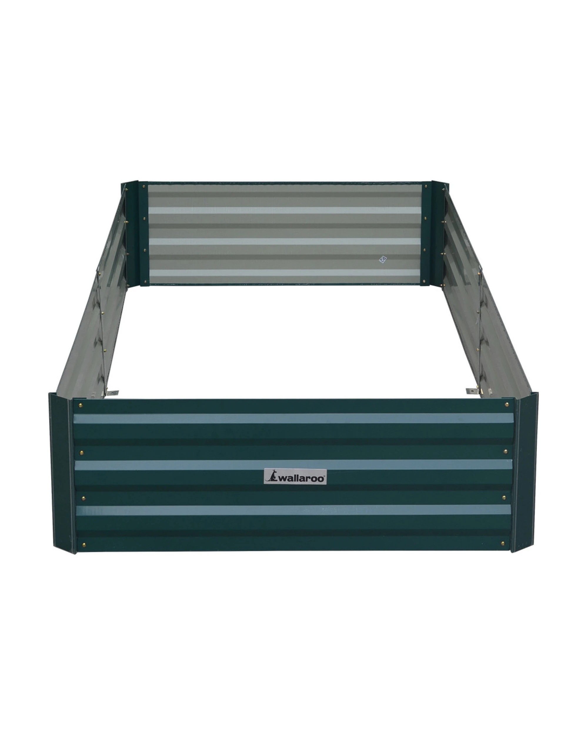 5 Wallaroo Galvanized Steel Raised Garden Bed 210 x 90 x 30cm Plants Vegetables Herbs Flowers - Green, 5 of 5