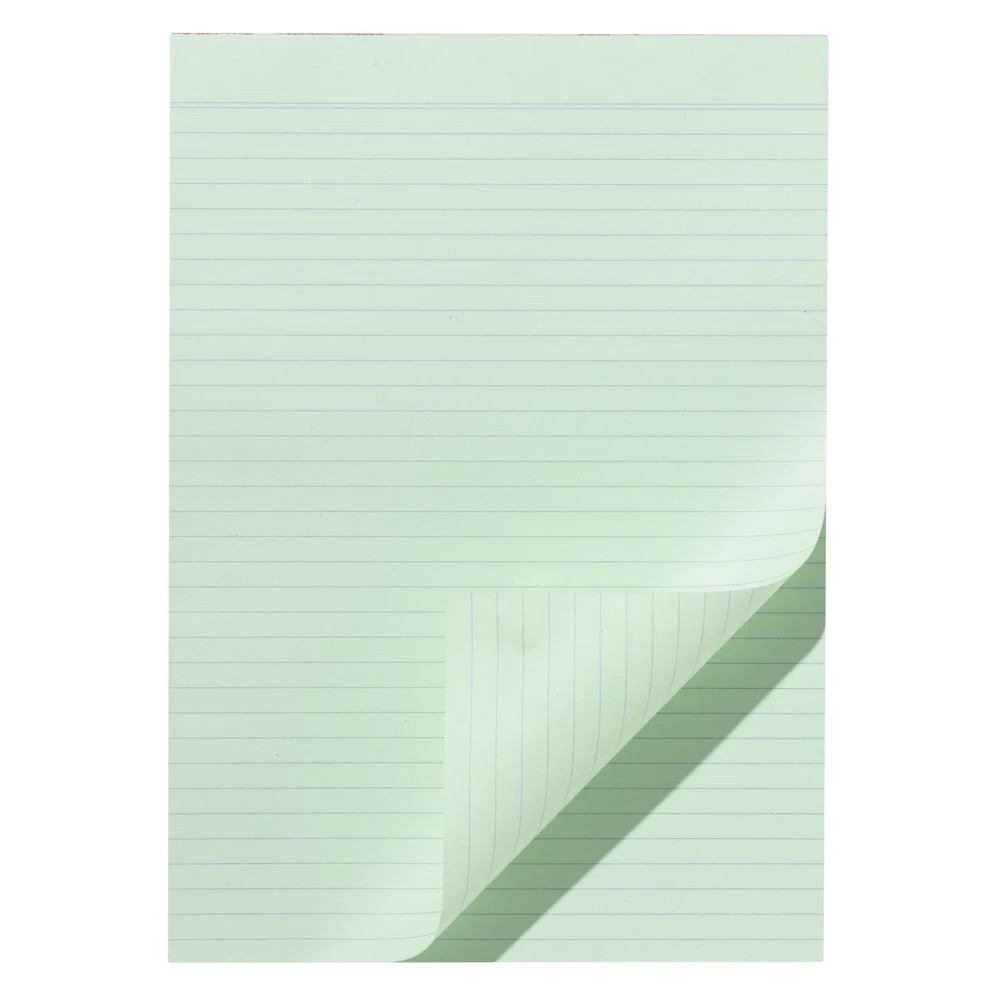 3 Ruled Notepad Green, 3 of 6