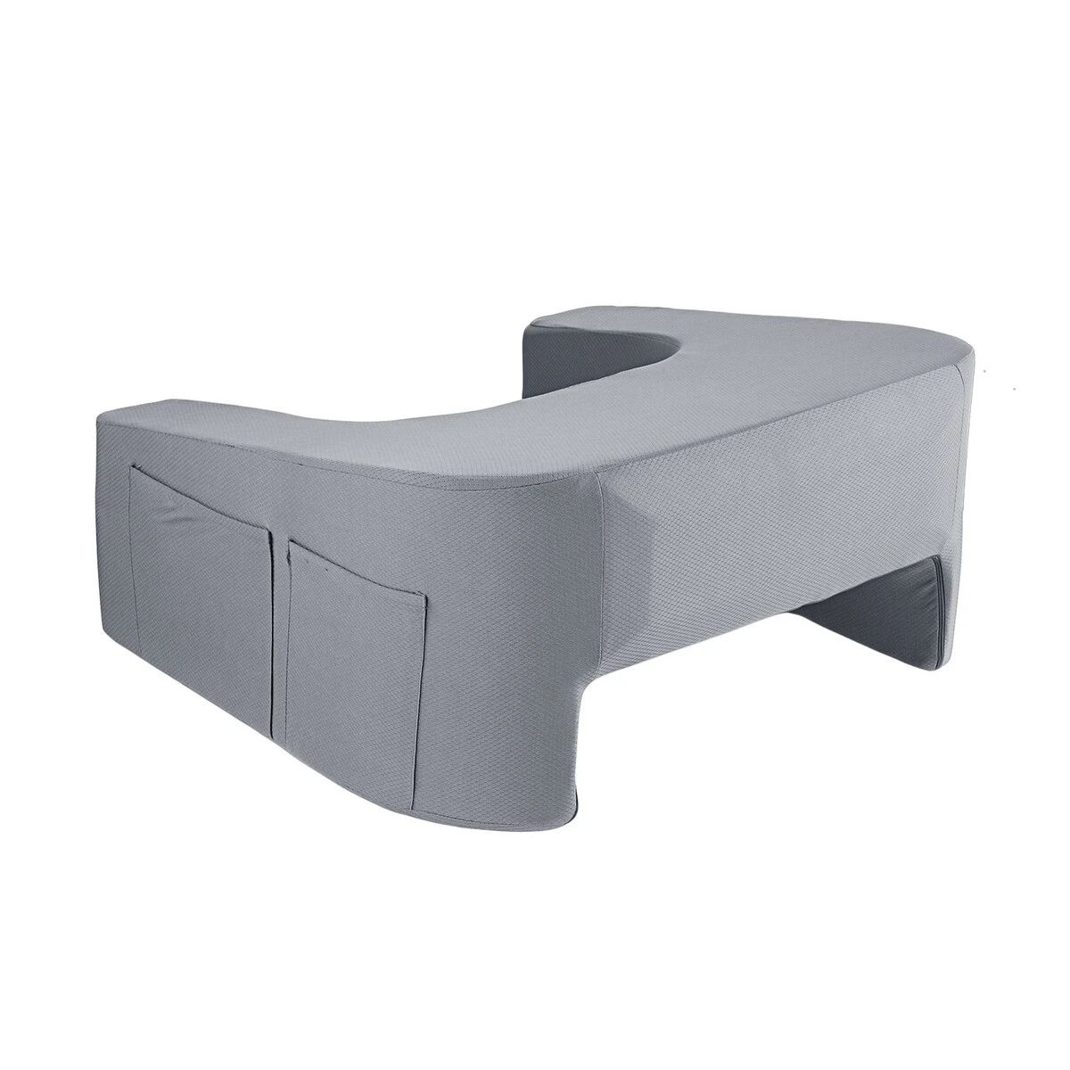 2 LUXDREAM Reading Lap Pillow Desk Sofa Bed Arm Back Rest Cushion Gaming Work Bench Laptop Table Pad Comfort Foam Support, 2 of 3