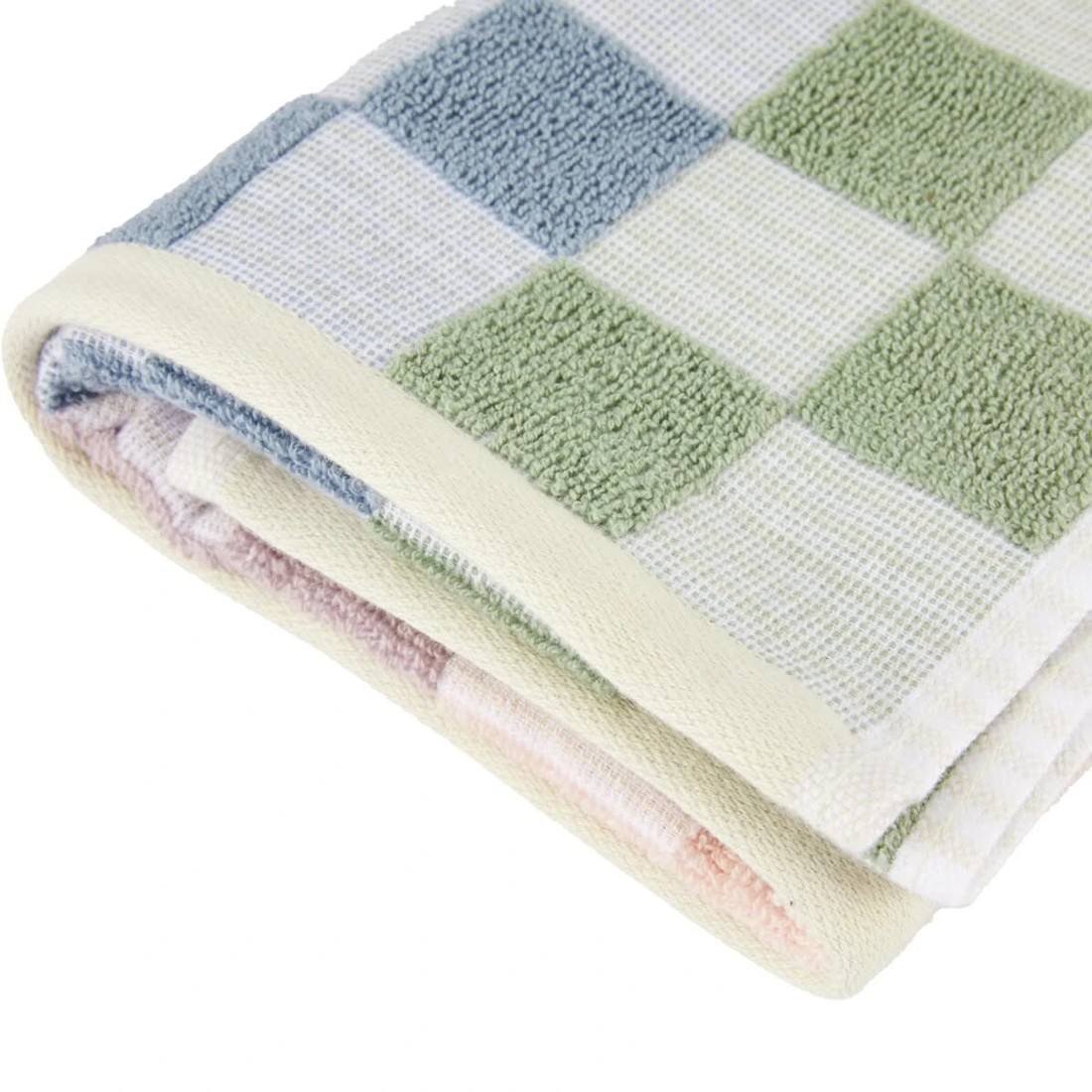 4 Check Cotton Hand Towel, 4 of 5