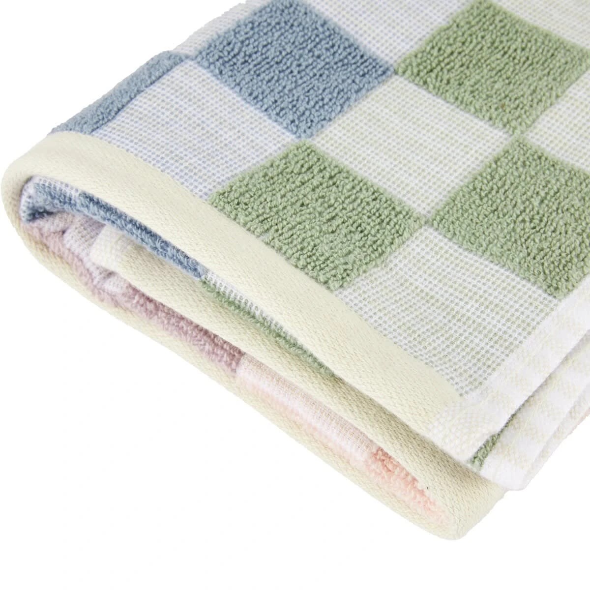 4 Check Cotton Hand Towel, 4 of 5