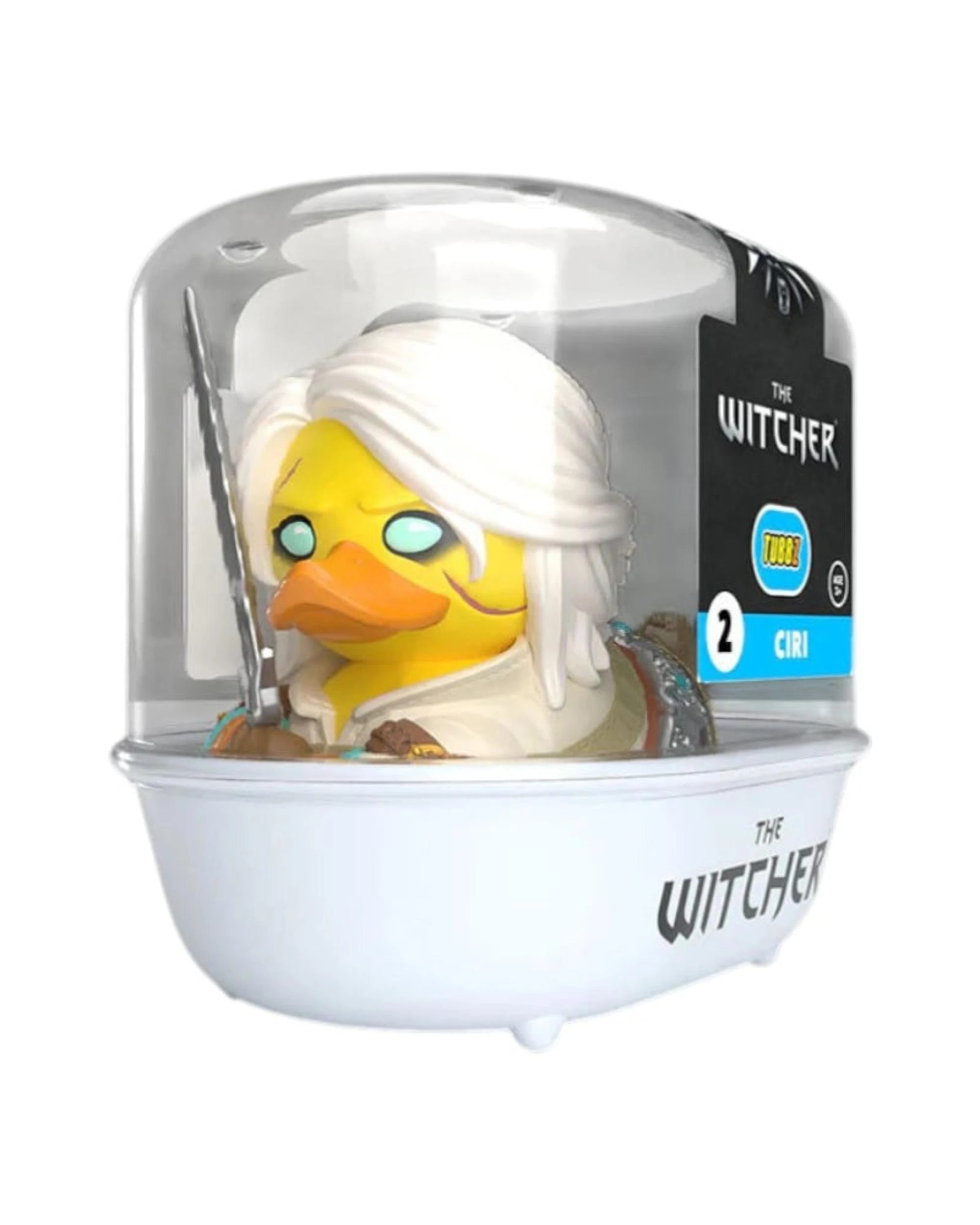 1 TUBBZ The Witcher Ciri First Edition Cosplaying Duck Figure, 1 of 7