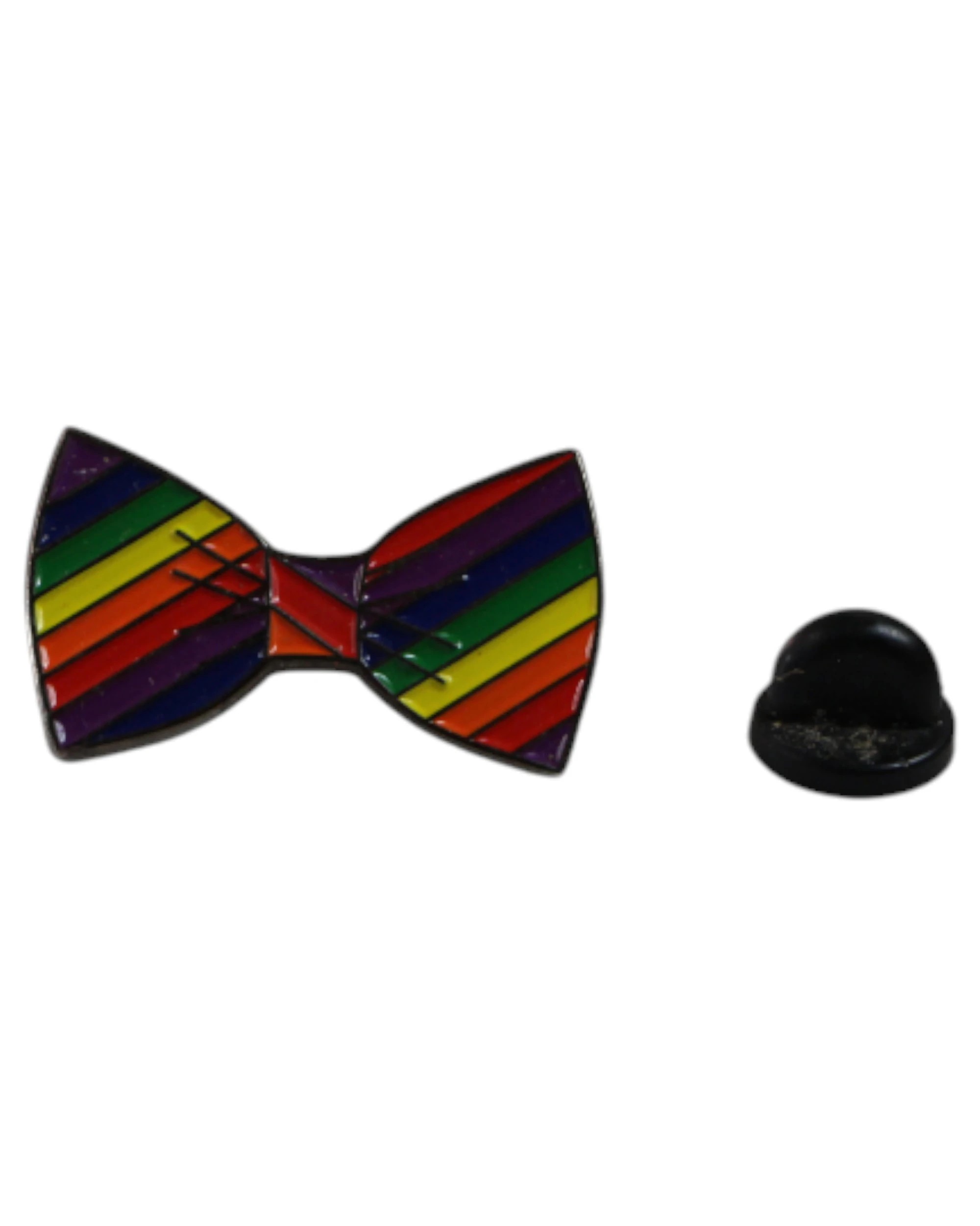 3 Zasel Rainbow Pride Bow Tie Lgbt Brooch Blazer Shirt Pin - Multi, 3 of 3