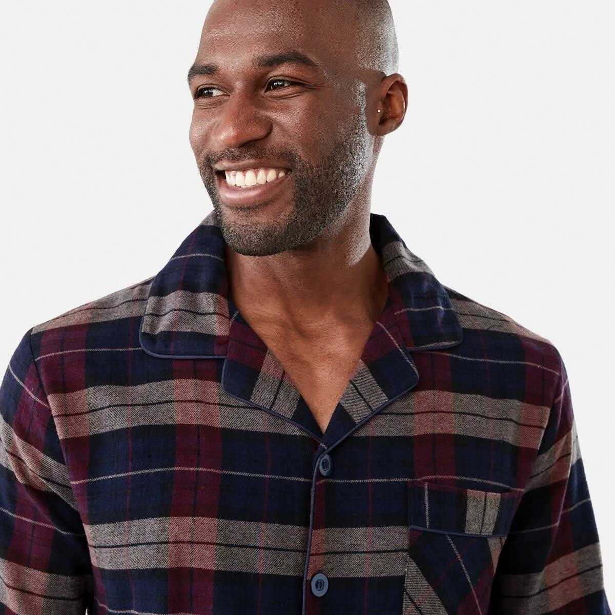 4 Long Sleeve Woven Button Through Pyjama Set Earthwatch, 4 of 8