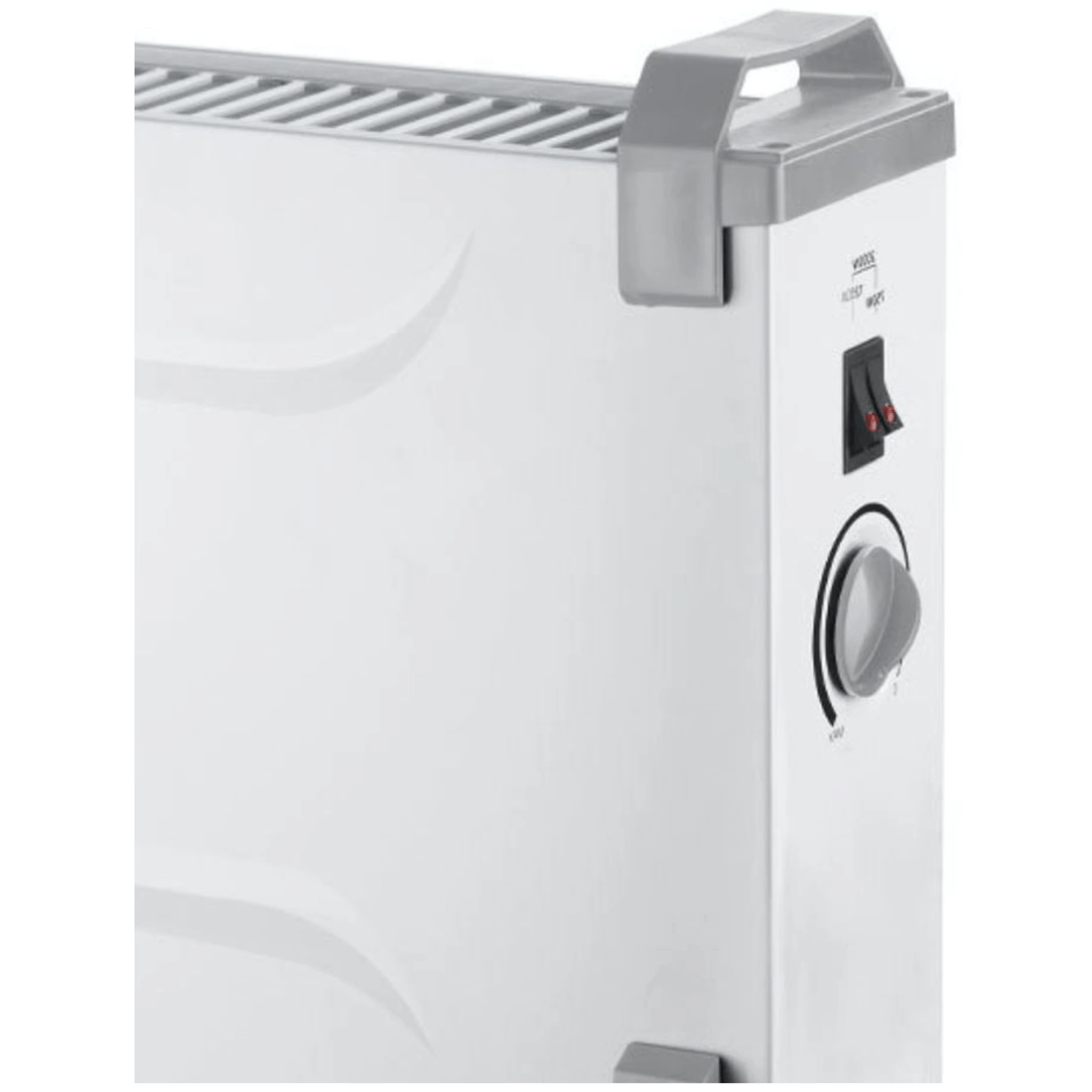 2 Heller Convection Freestanding Adjustable Electric Home Heater 53cm 2000w
 - White, 2 of 3