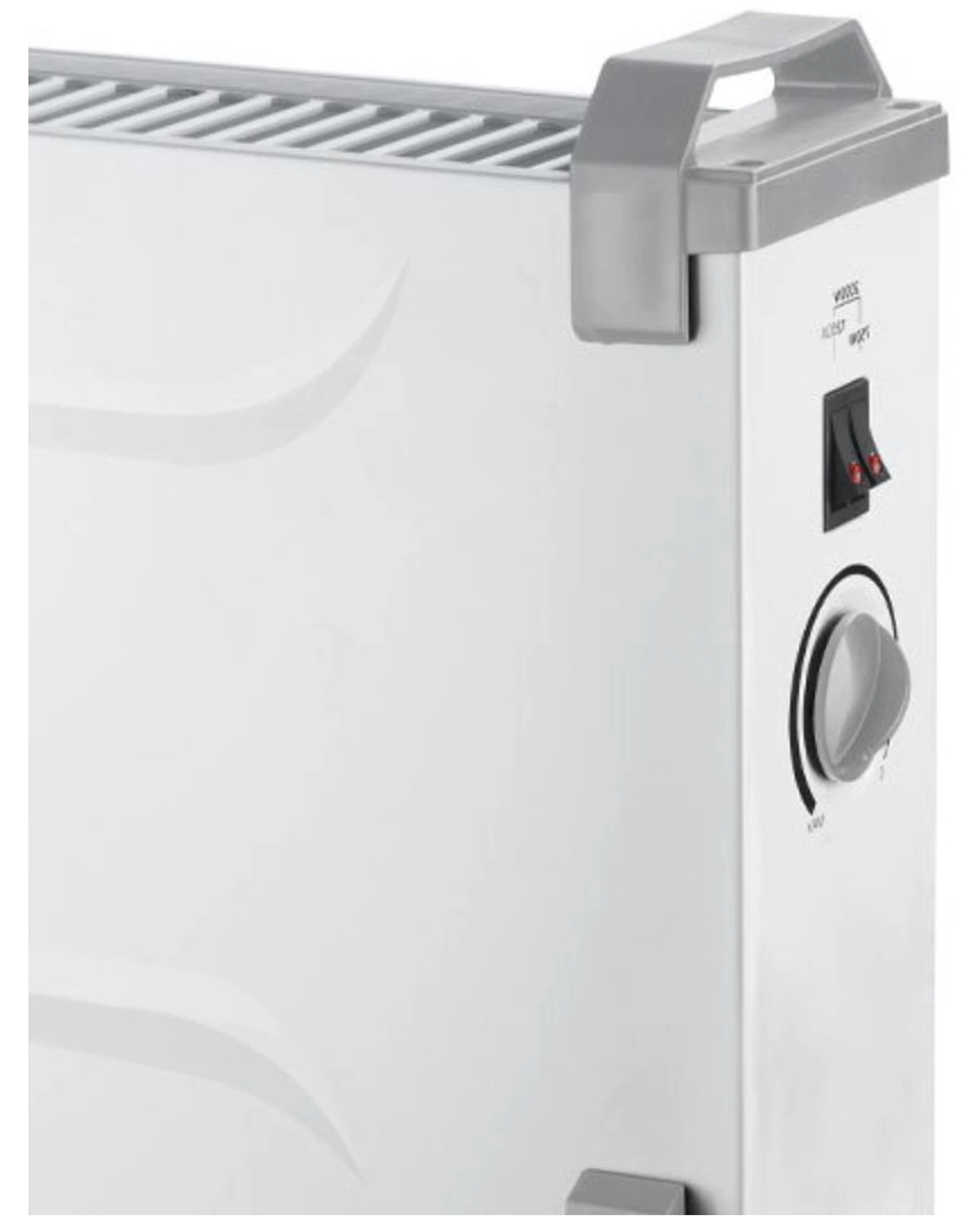 2 Heller Convection Freestanding Adjustable Electric Home Heater 53cm 2000w
 - White, 2 of 3