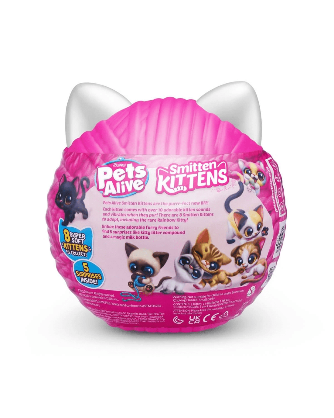 8 Zuru Pets Alive Smitten Kittens Toy - Assorted, 8 of 10