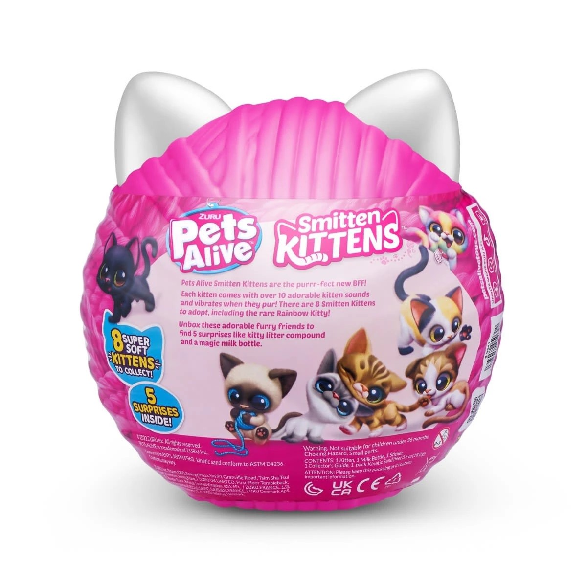 8 Zuru Pets Alive Smitten Kittens Toy - Assorted, 8 of 10