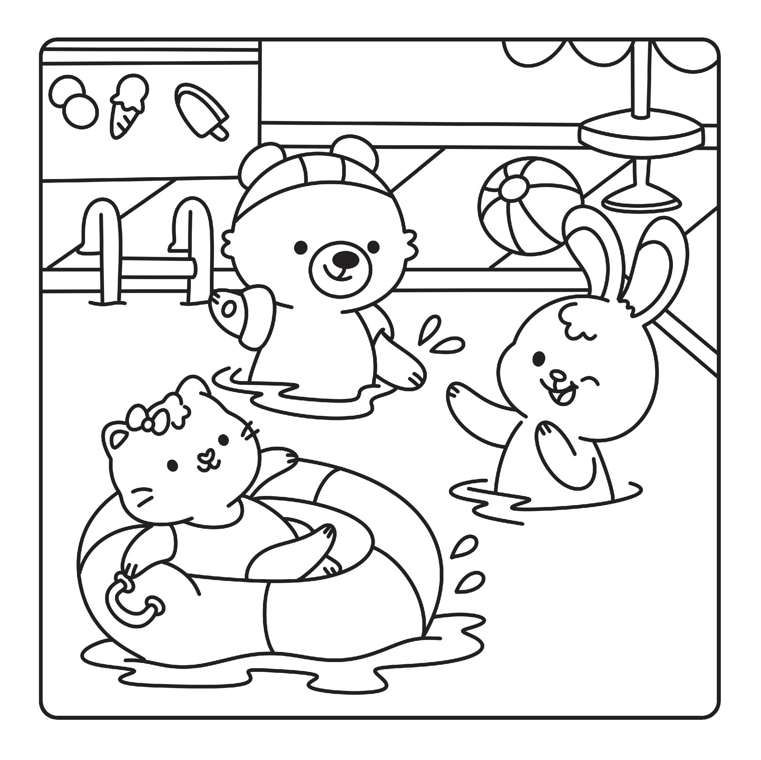 2 Happy Days: Happy Cuties Cosy Colouring Kit by Elena Aiello - Book, 2 of 2