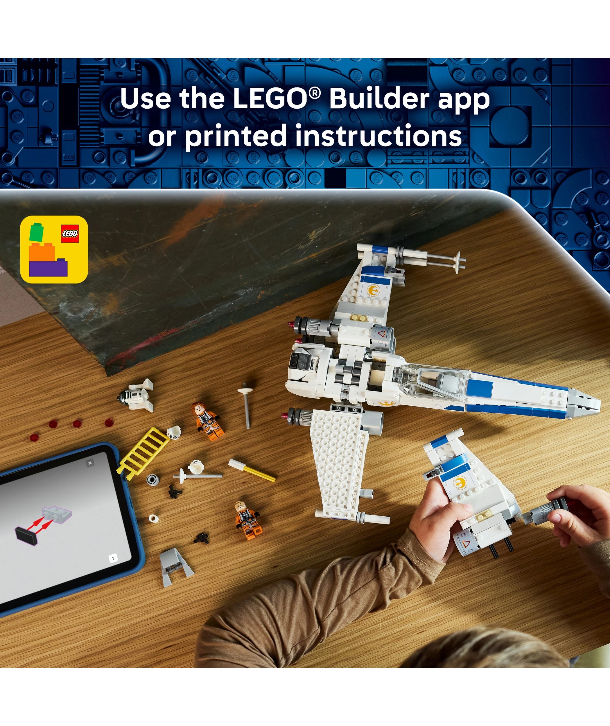 7 LEGO Star Wars New Republic X-Wing Starfighter 75460, 7 of 10