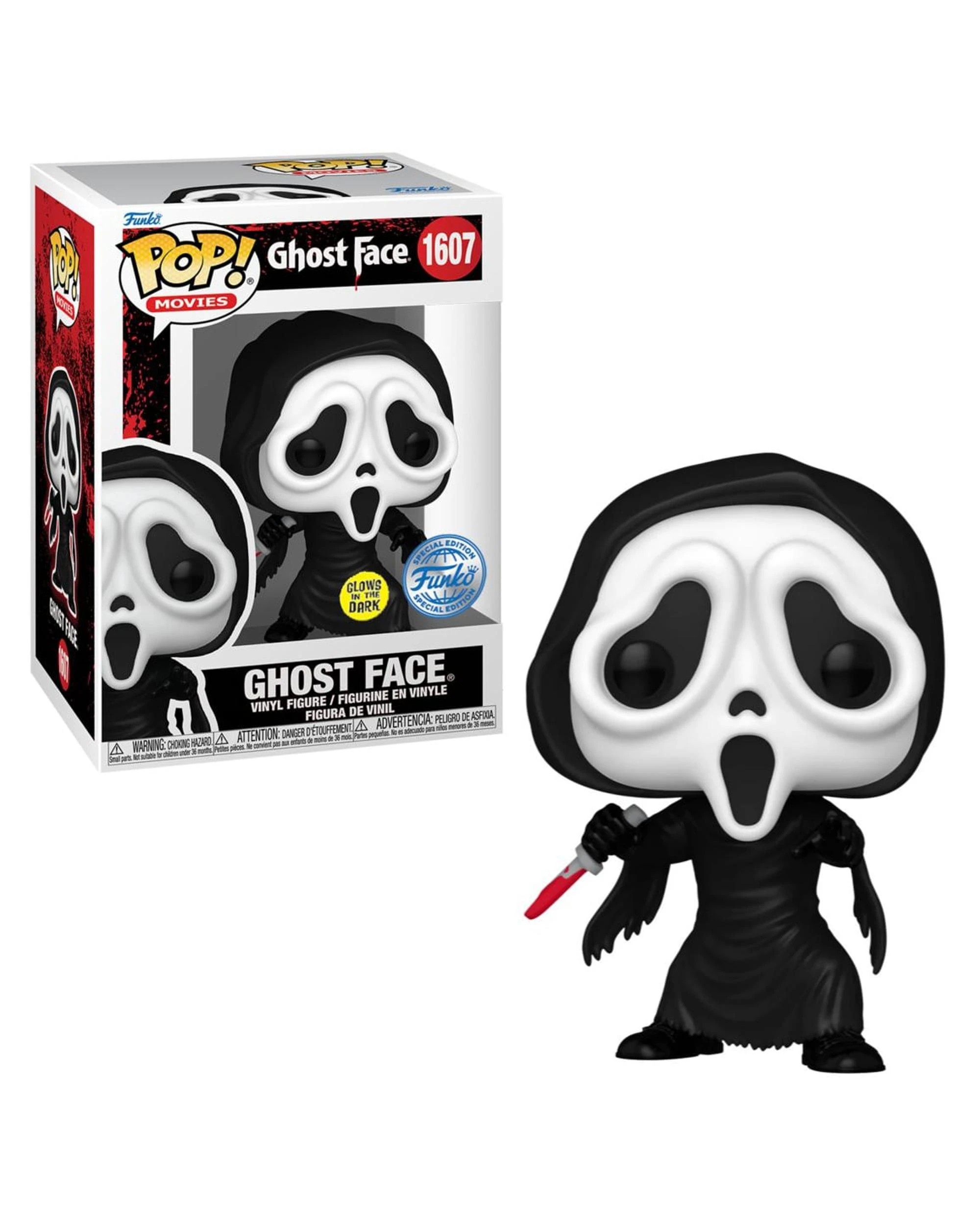 1 Scream Ghostface Glow Funko POP! Vinyl, 1 of 2