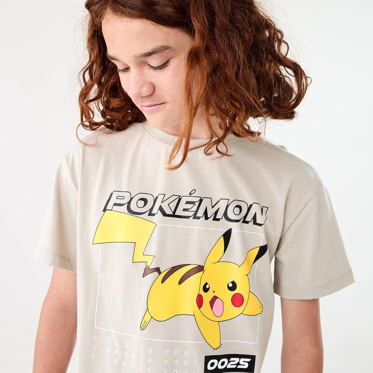 3 Pokemon License T-shirt PIKACHU, 3 of 6