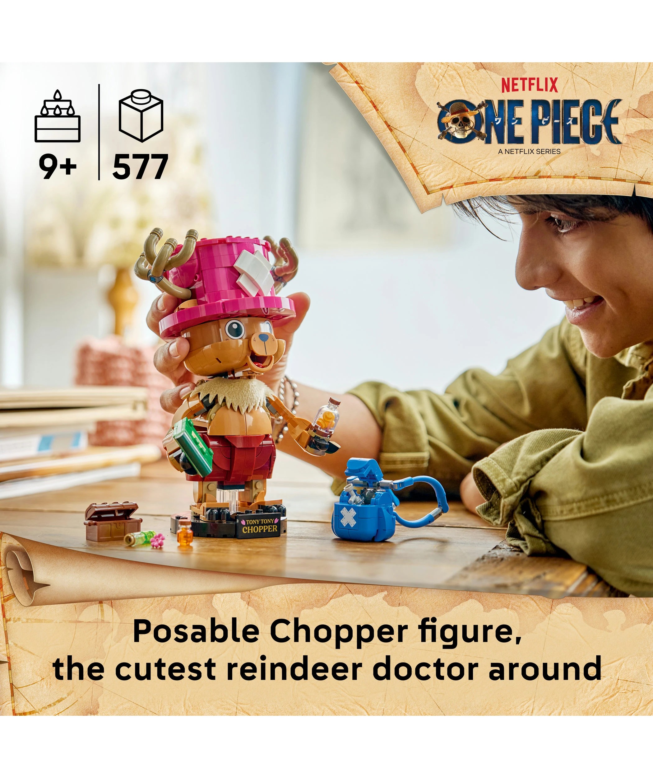 3 LEGO ONE PIECE Tony Tony Chopper 75643, 3 of 10