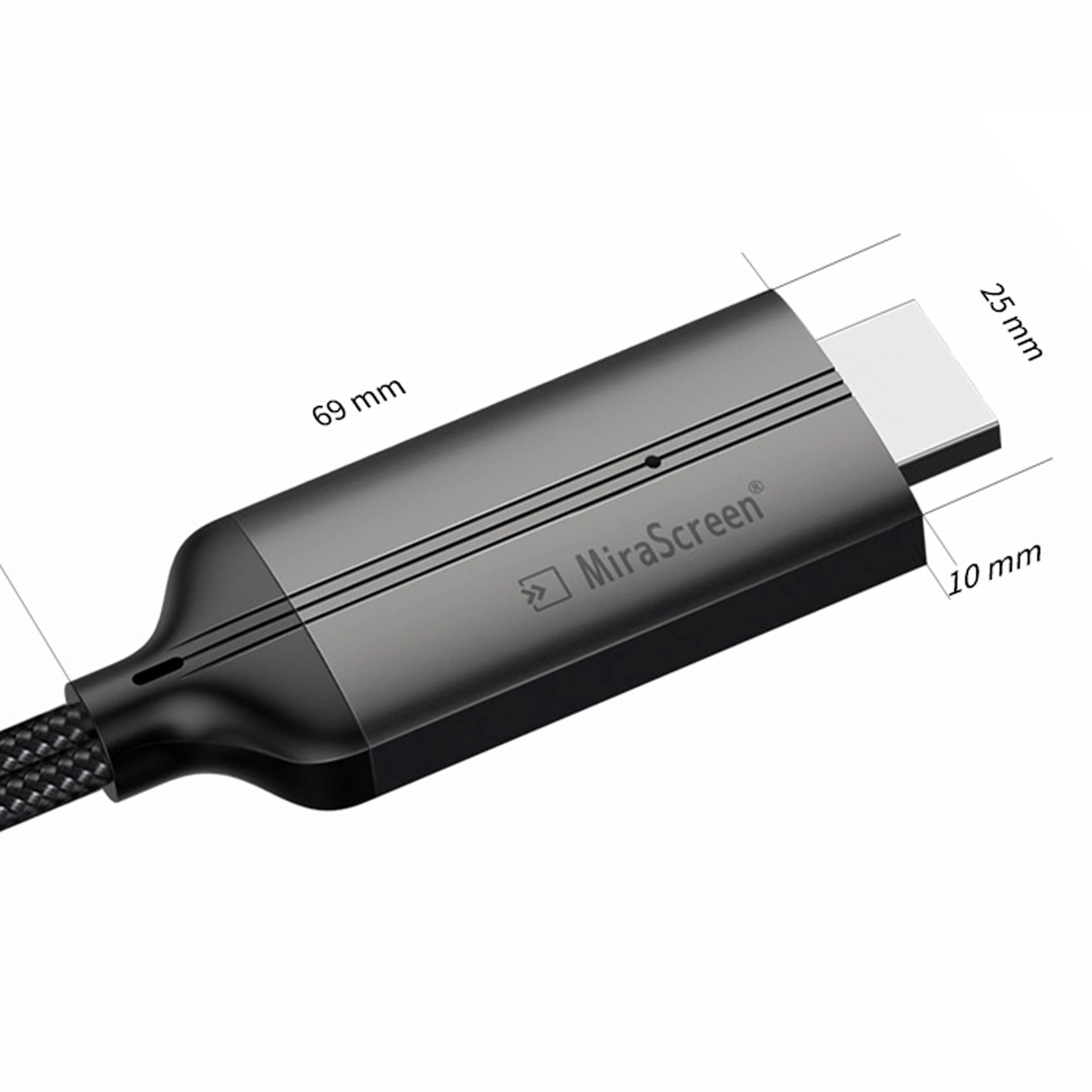 4 USB Type-C to HDMI Lightning Pin Micro USB 1080P Adapter Cable Audio Video Lead TV USB, 4 of 4