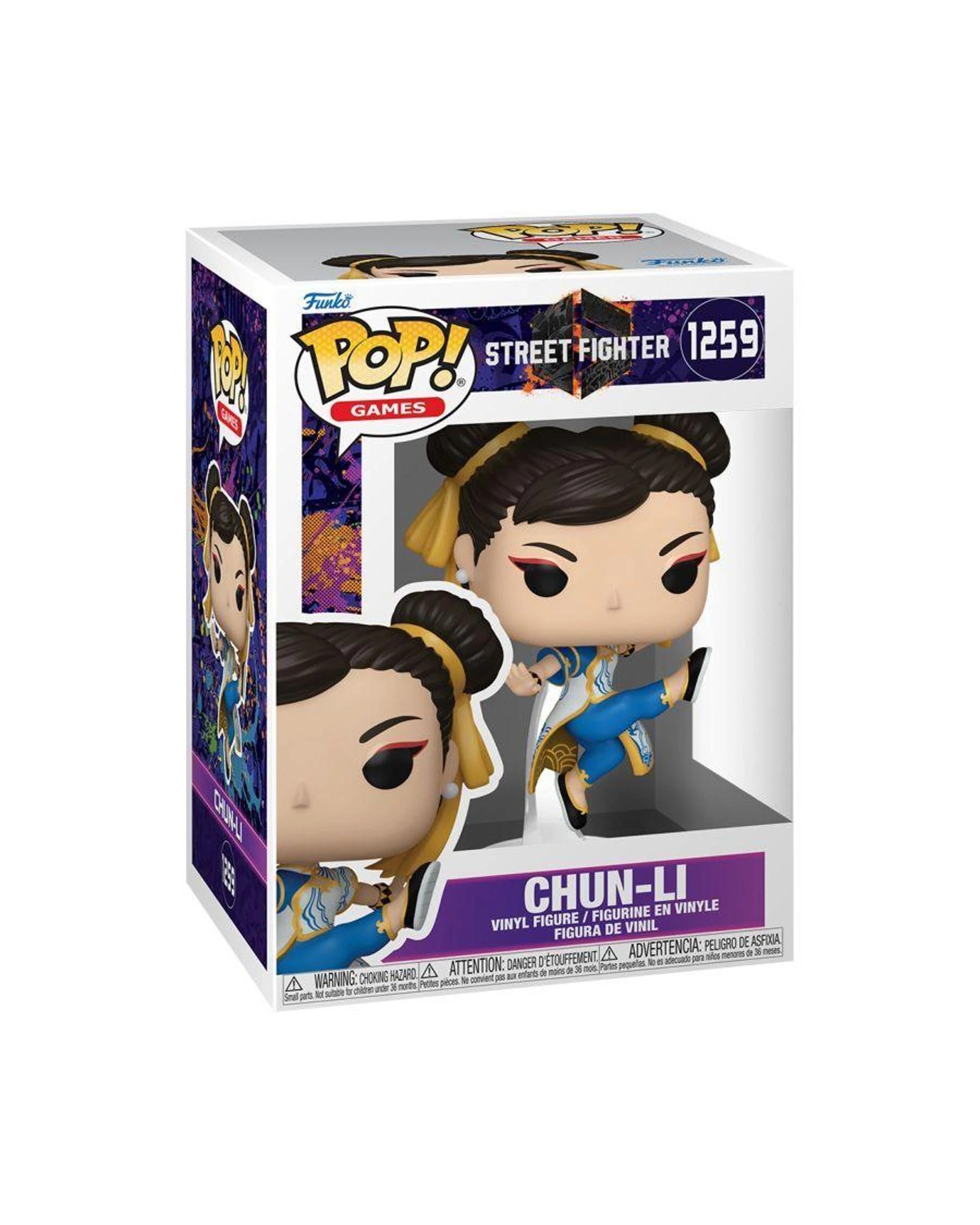 3 Street Fighter 6 Chun-Li Funko POP! Vinyl, 3 of 3