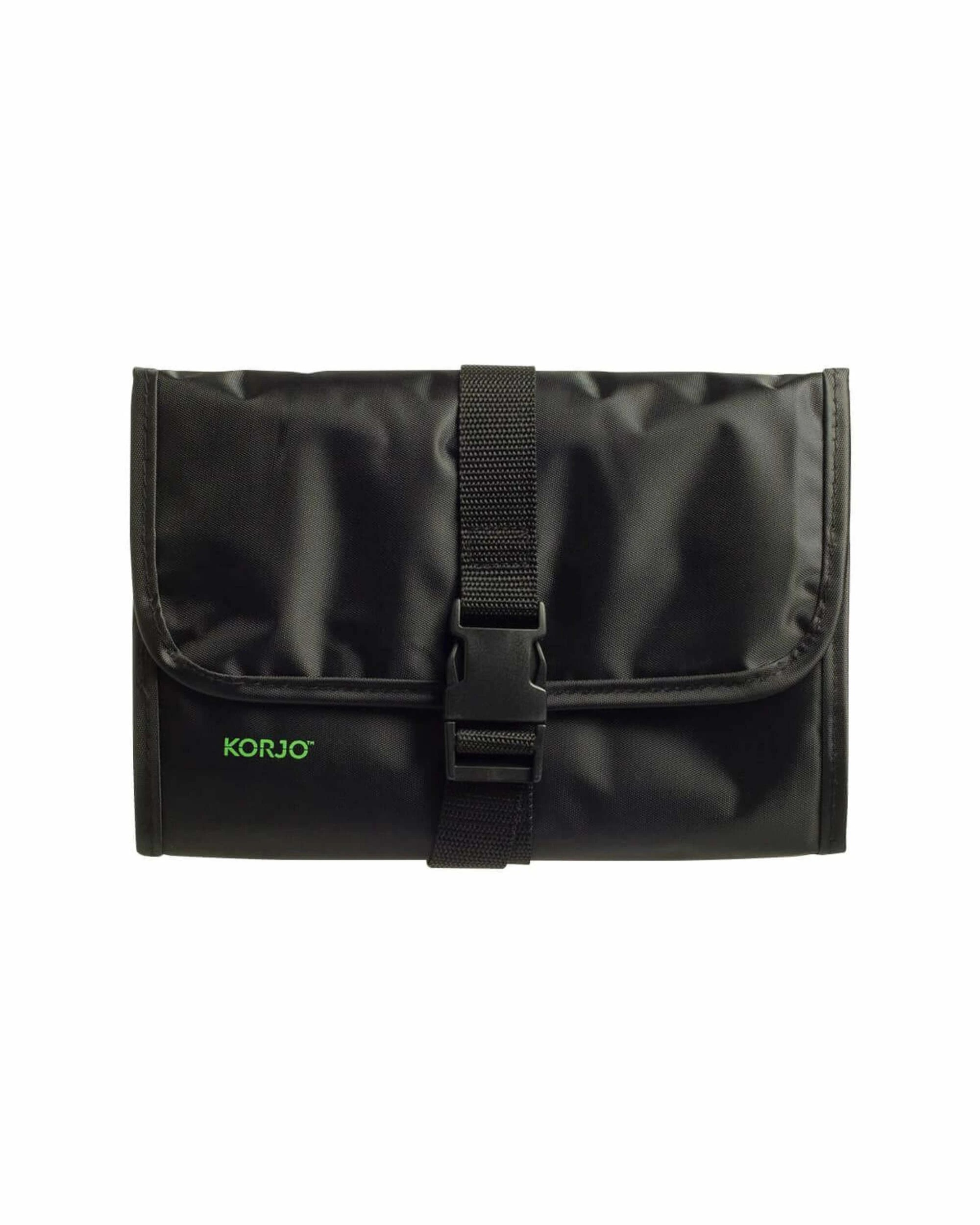 1 Korjo Hanging Toiletry Bag - Black - Black, 1 of 2