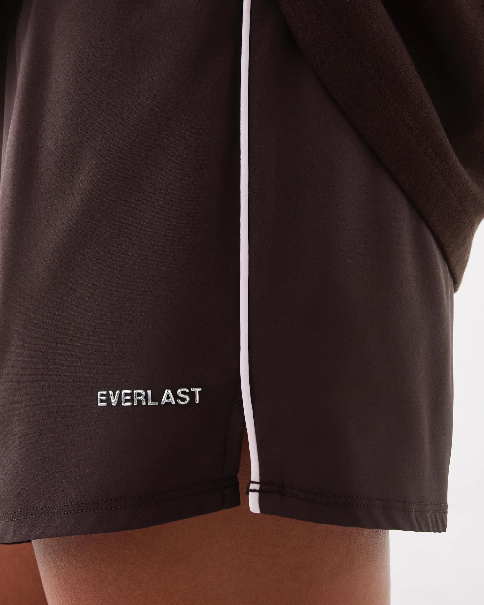 6 Everlast Womens Running Shorts Coffee, 6 of 8