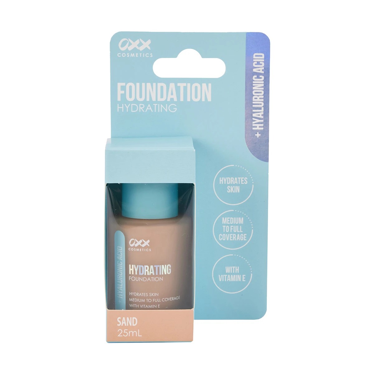 1 OXX Cosmetics Hyaluronic Acid Hydrating Foundation - Sand, 1 of 8