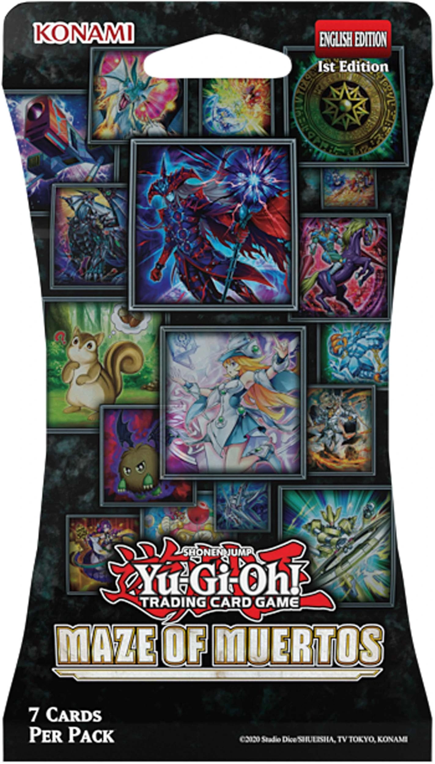 1 Konami Shonen Jump Yu-Gi-Oh! Trading Card Game: Maze of Muertos, 1 of 2