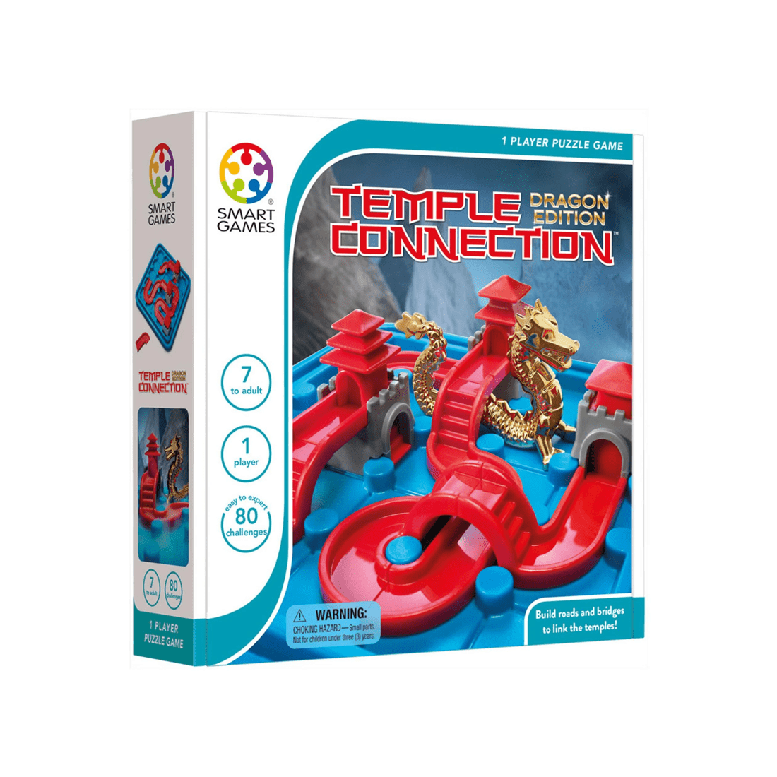 1 Smart Games Temple Connection Dragon Edition Puzzle Game, 1 of 2