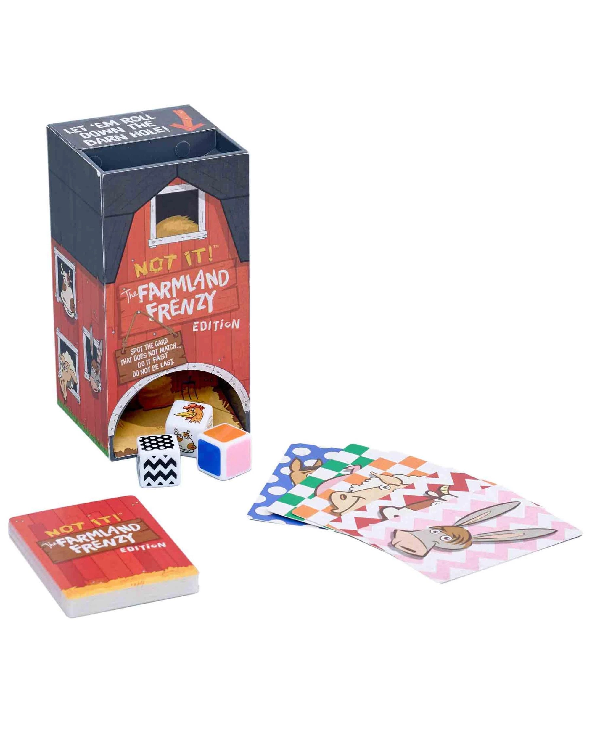 2 Not It! Farmyard Frenzy Edition Card Game, 2 of 4