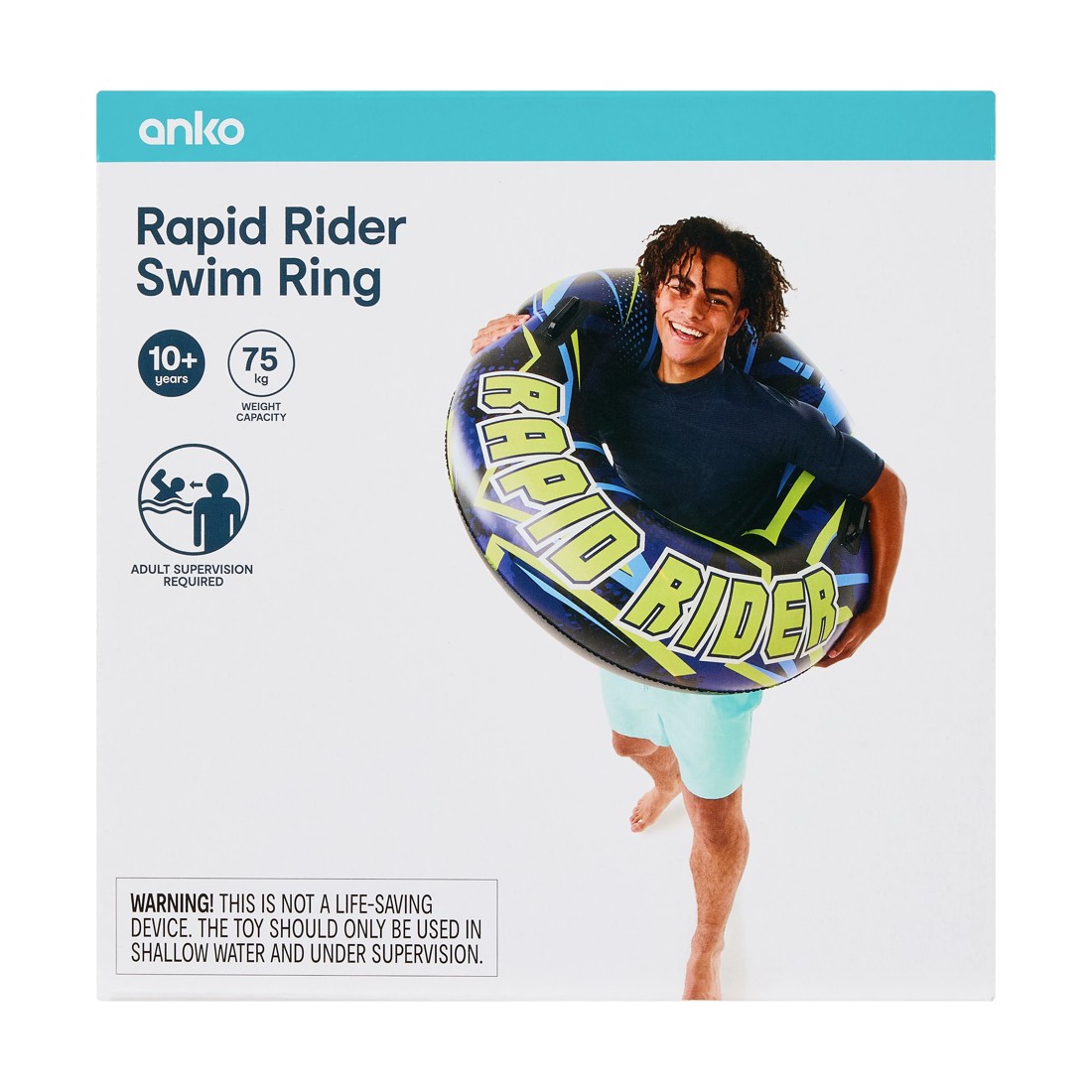 10 Inflatable Rapid Rider Swim Ring, 10 of 10