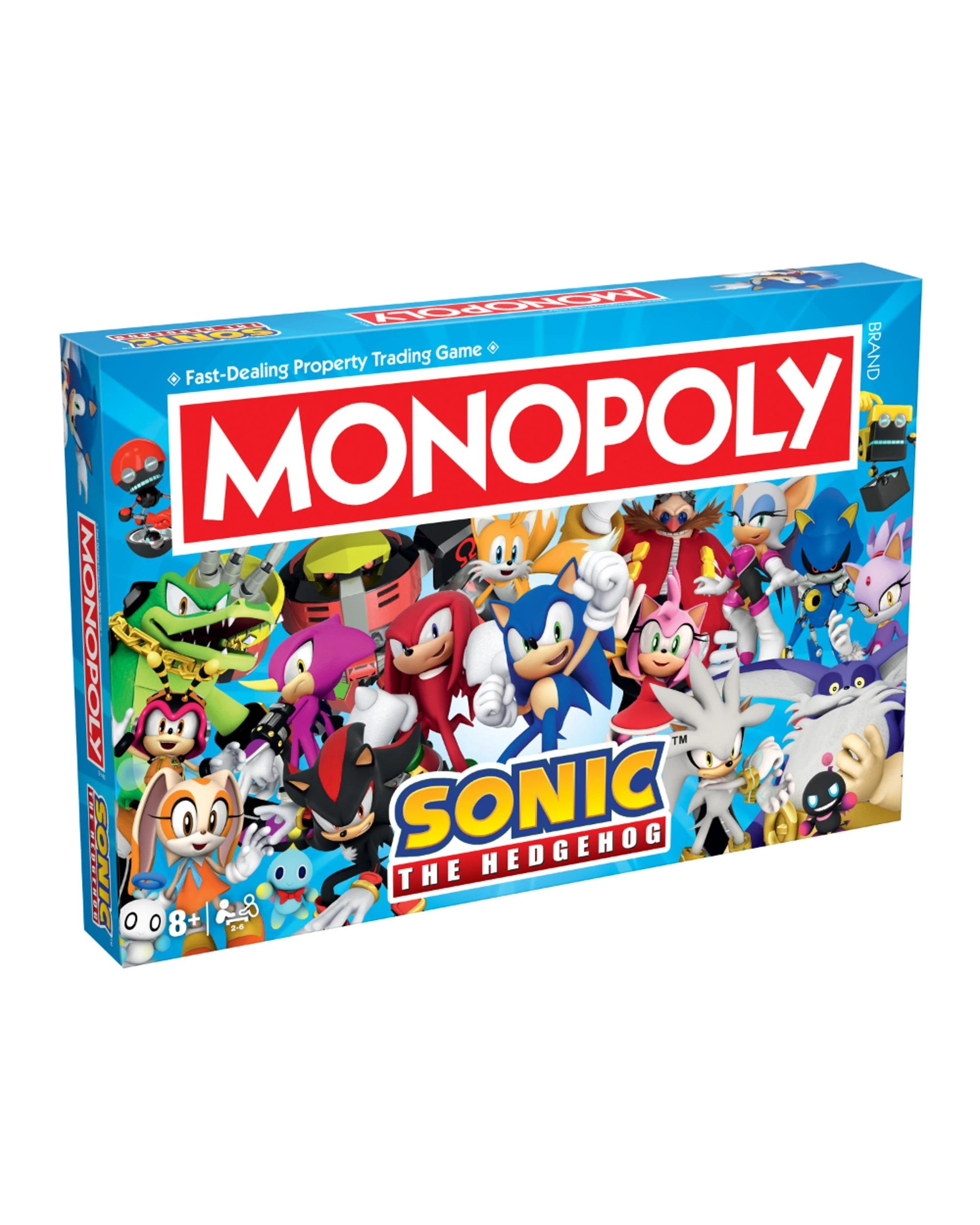 1 Monopoly Sonic the Hedgehog Edition Board Game, 1 of 6