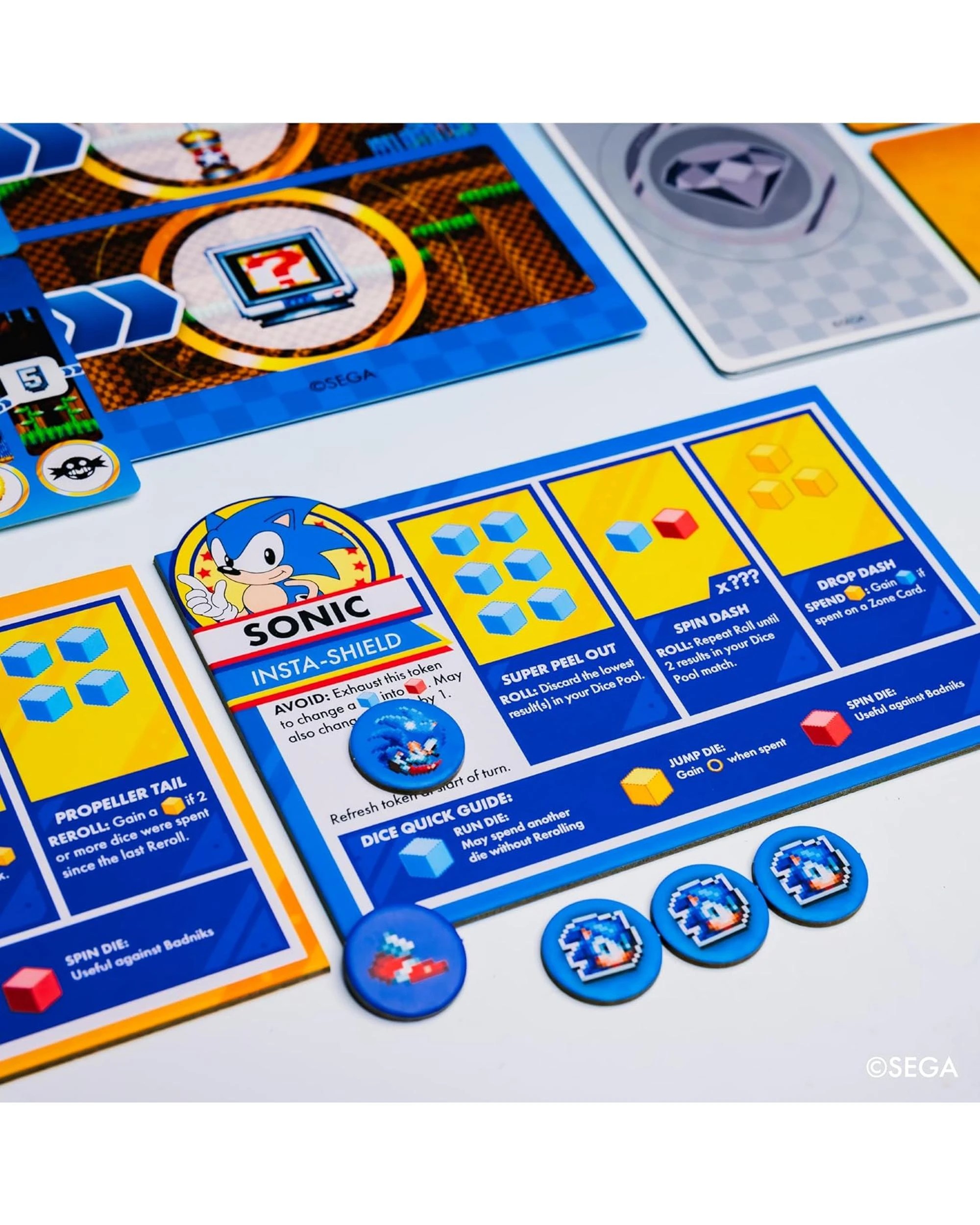 4 Sonic the Hedgehog Sonic Roll Dice Game, 4 of 4