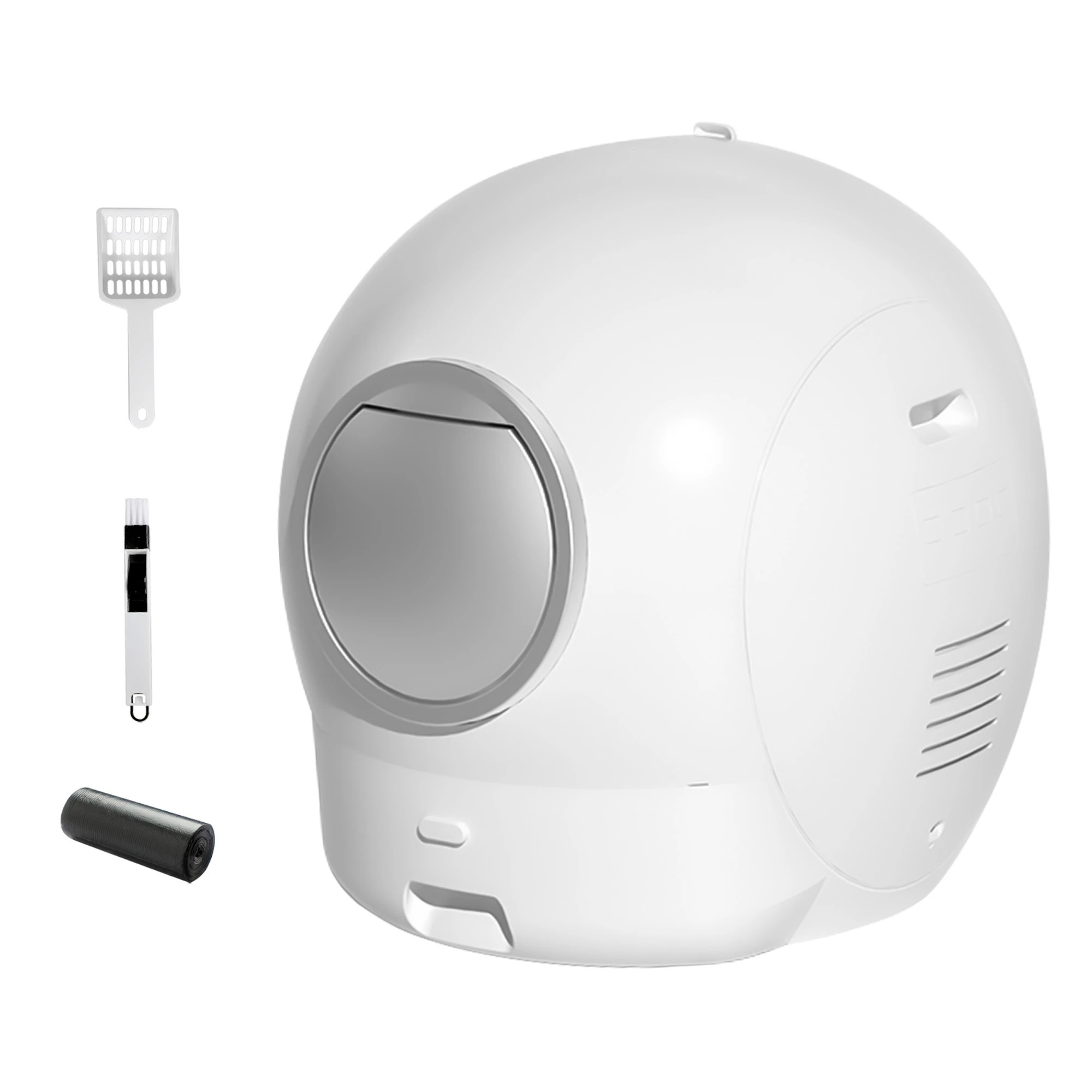 1 Pawz Smart Cat Litter Box White, 1 of 4