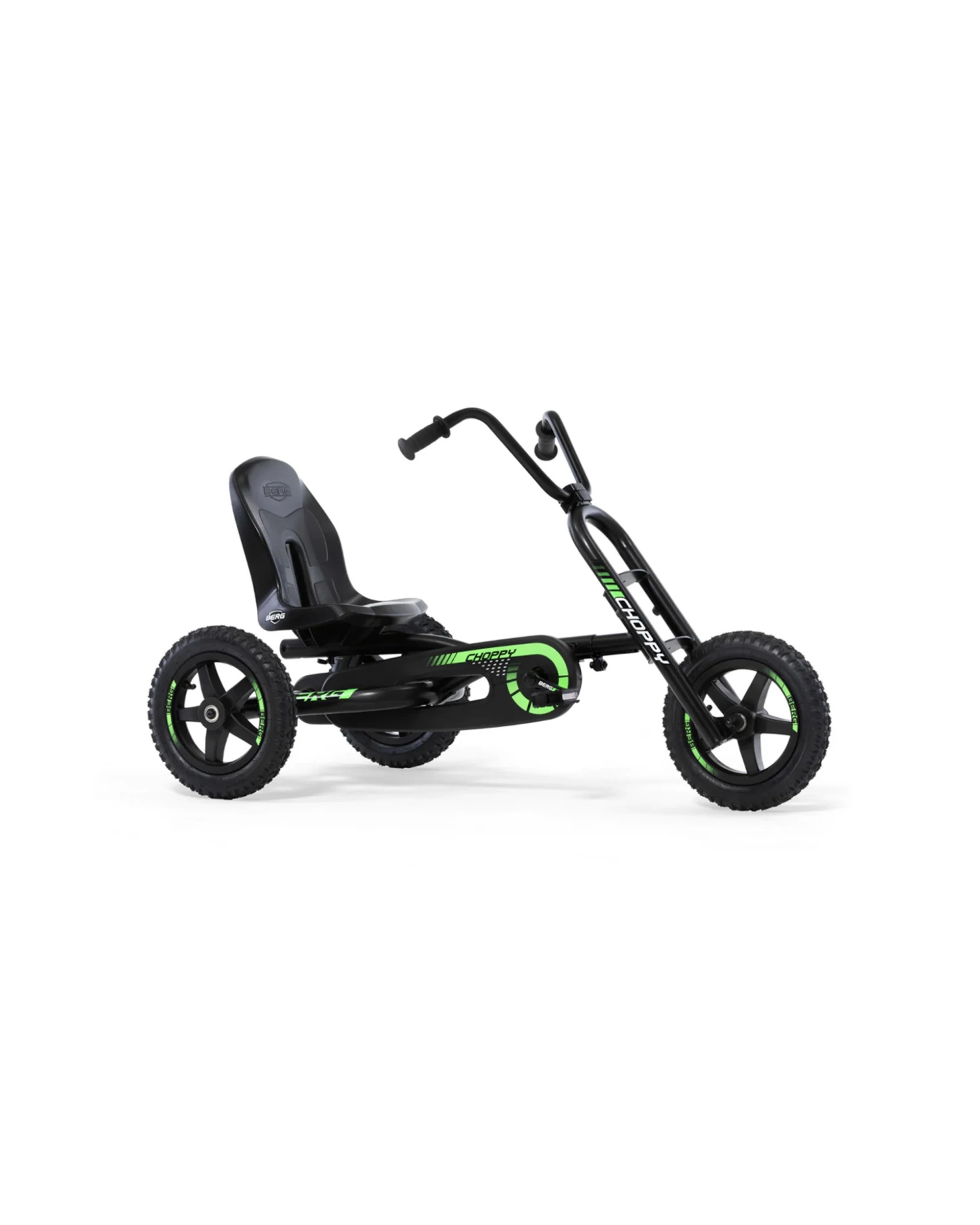 1 Berg Choppy Neo 2.0 Kids Pedal Go Kart Green Black 3-8 Years Ride On Toy - Green, 1 of 3