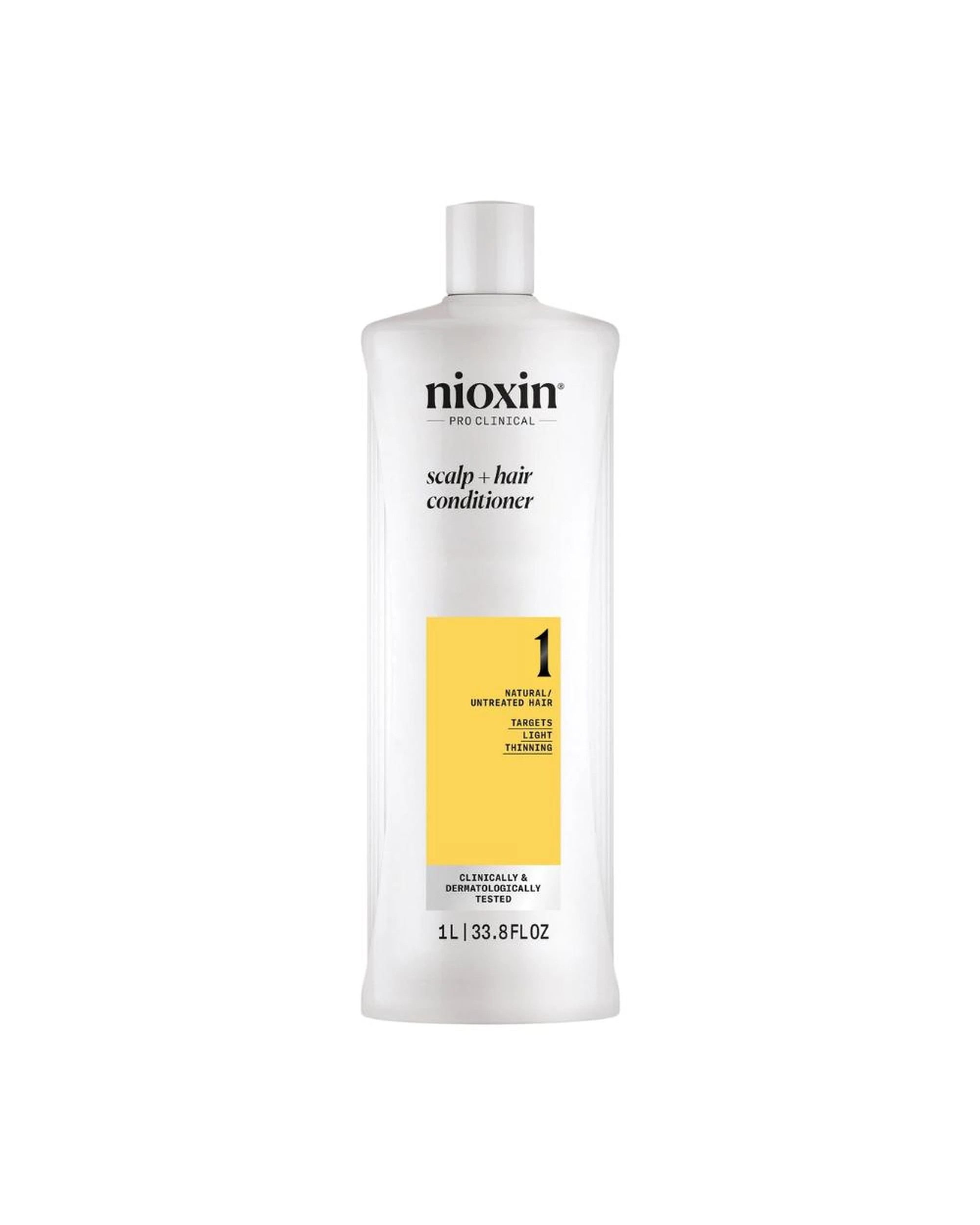 4 Nioxin System 1 Scalp & Hair Shampoo & Conditioner 1000mL Set, 4 of 5
