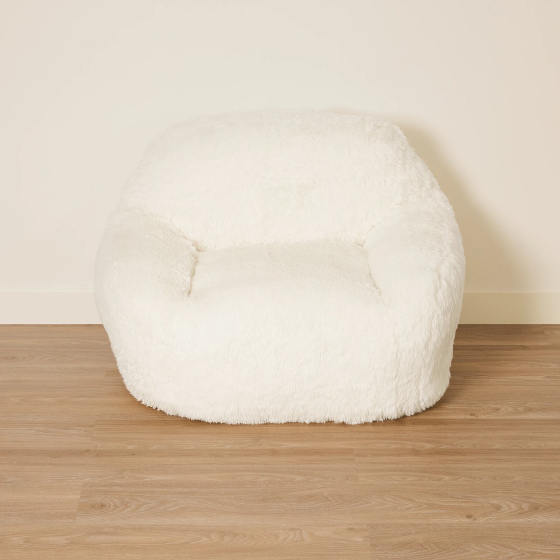 2 Faux Fur Cream Expanding Chair, 2 of 5