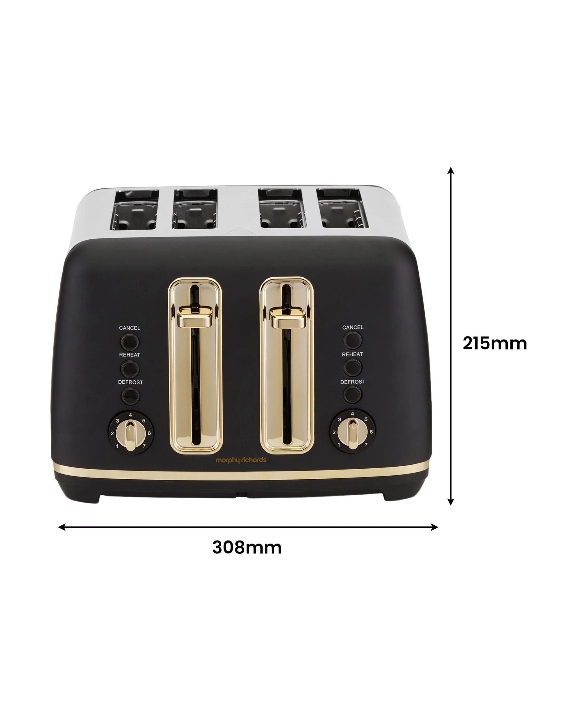 Morphy Richards Ascend Soft Gold Kettle Toaster Set 1.5L Electric Jug ...