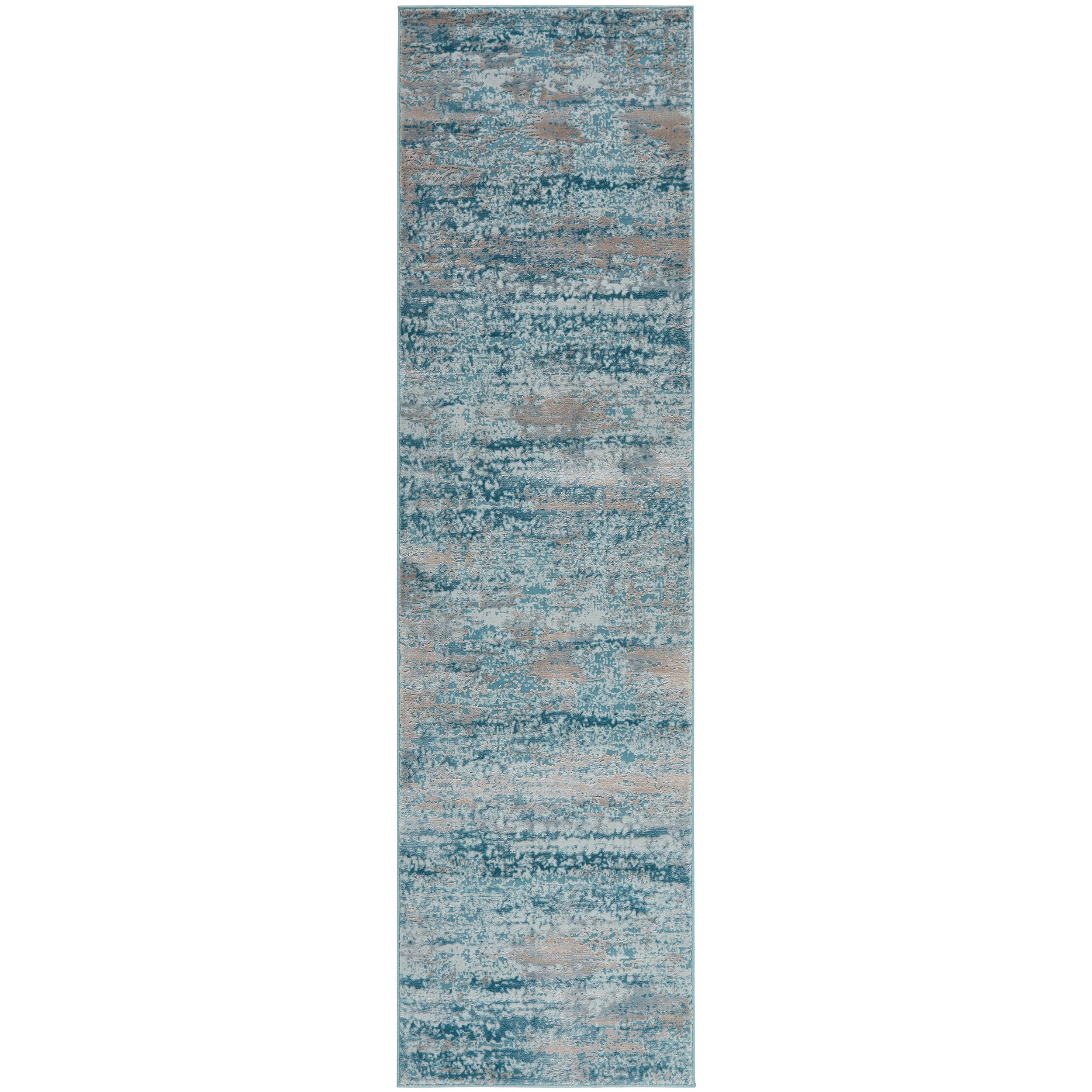 2 Common Ground Rugs Grandeur 115 Runner 300x80 cm Rug - Blue, 2 of 6
