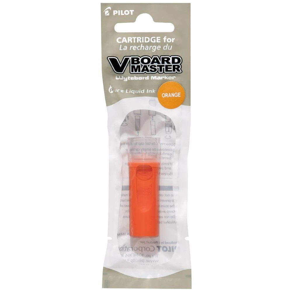 1 PILOT V Board Master Whiteboard Marker Refill Orange, 1 of 4