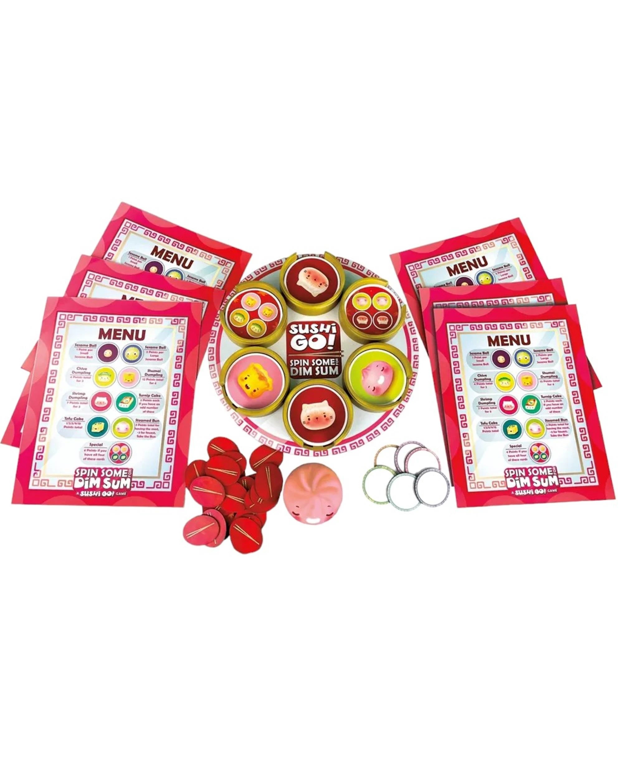 4 Sushi Go Spin Some For Dim Sum Board Game, 4 of 9