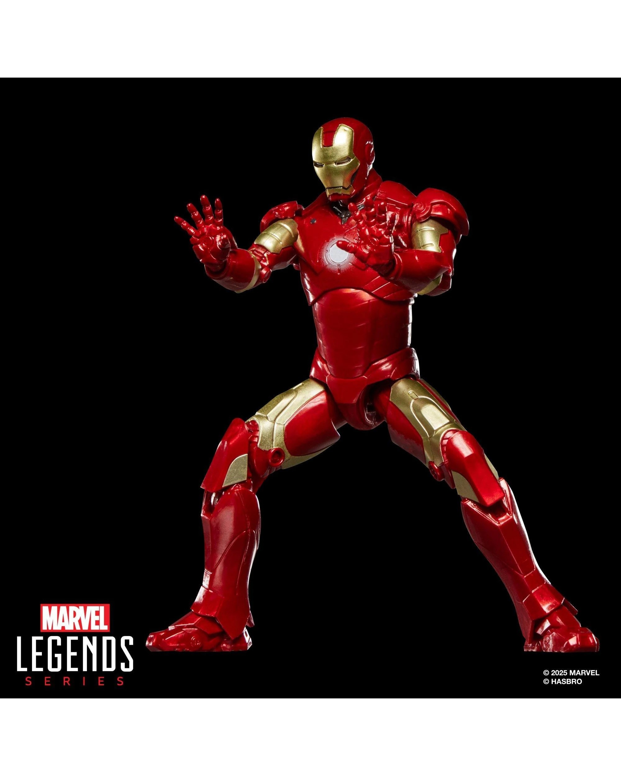 3 Marvel Legends Series Iron Man Mark III Action Figure, 3 of 10